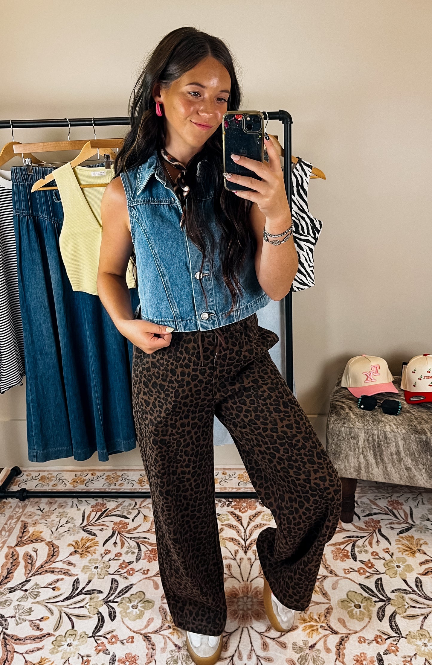 The Rocky Denim Vest