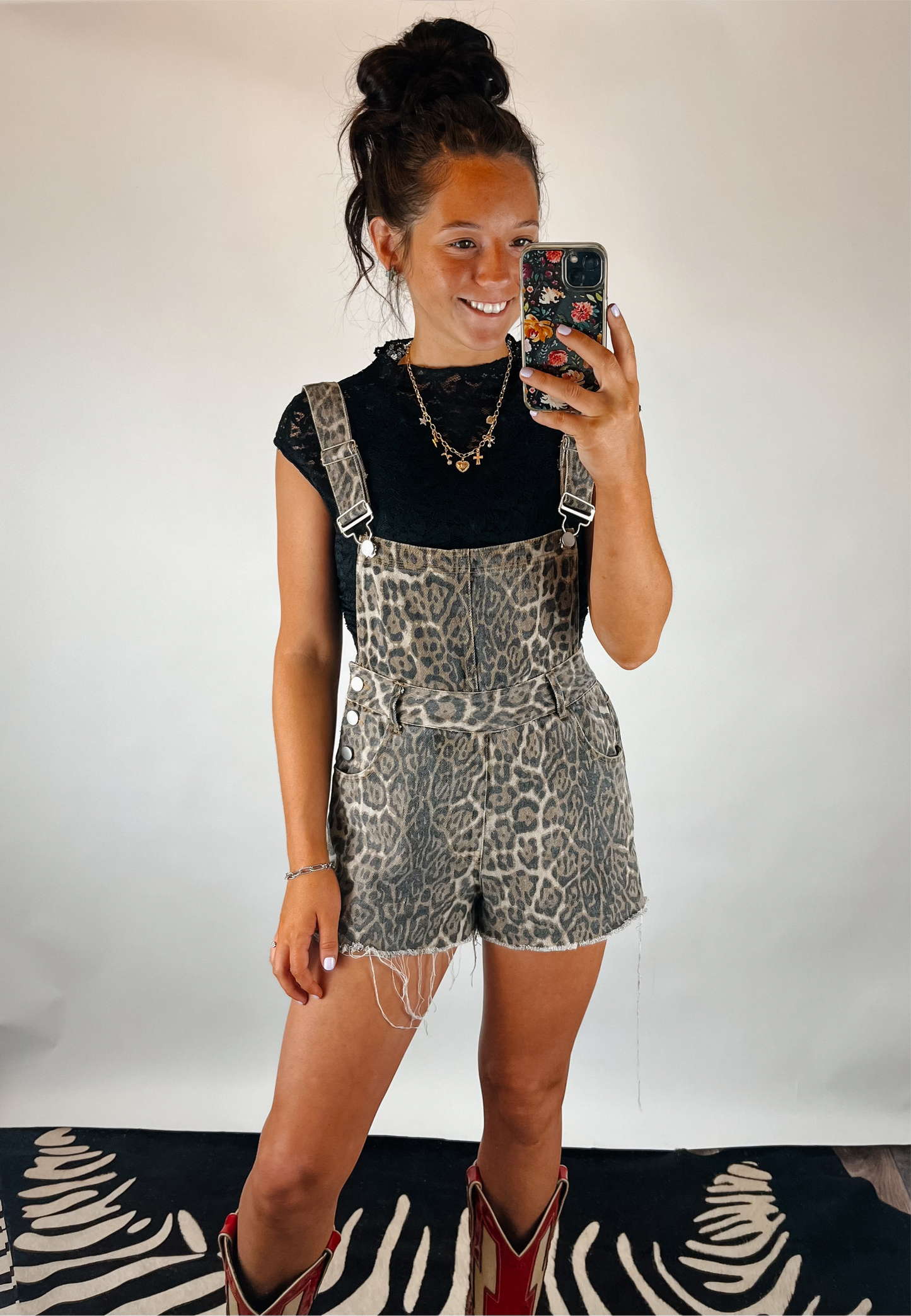 The Leopard Overalls