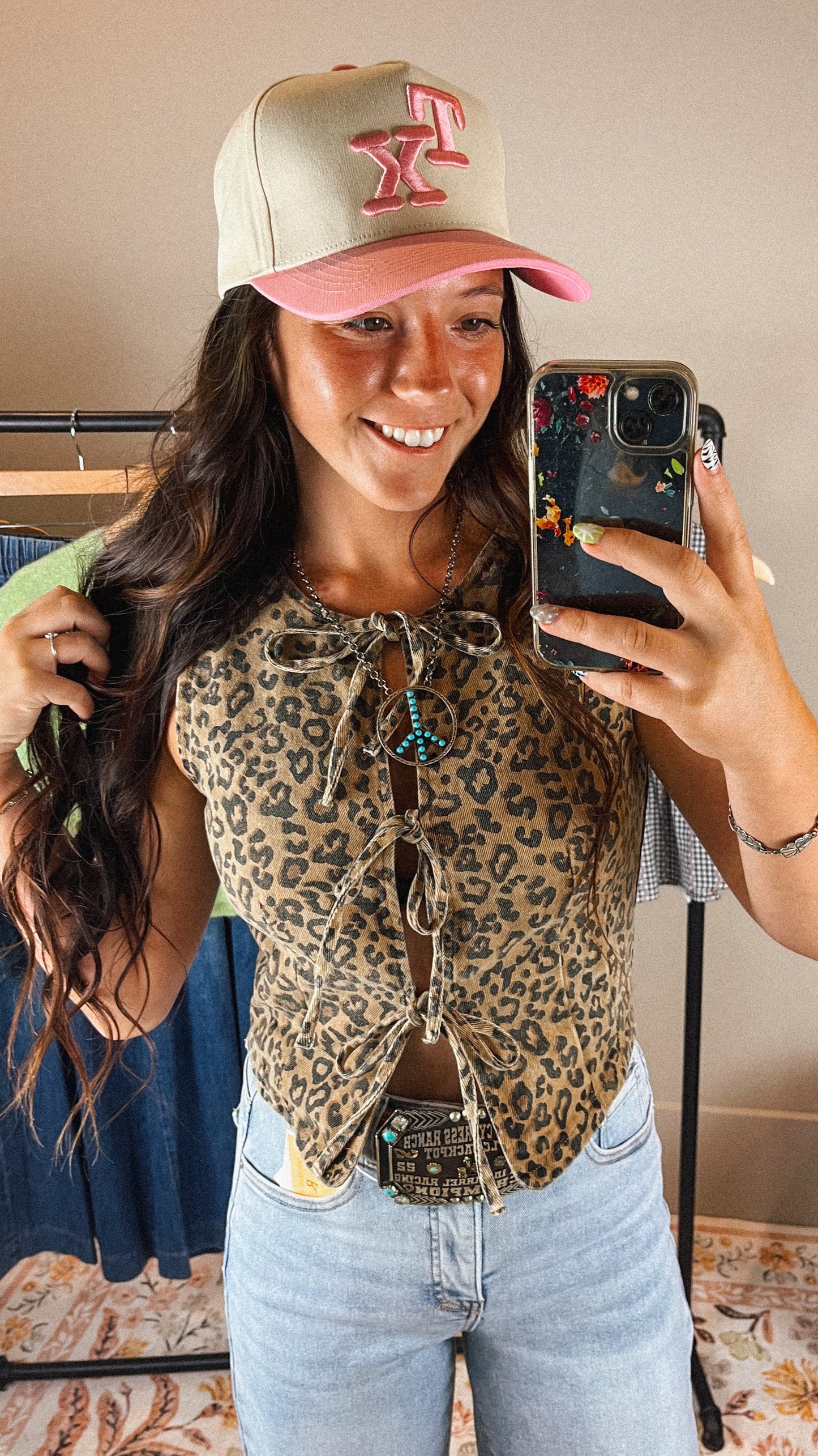 The Leopard Vest