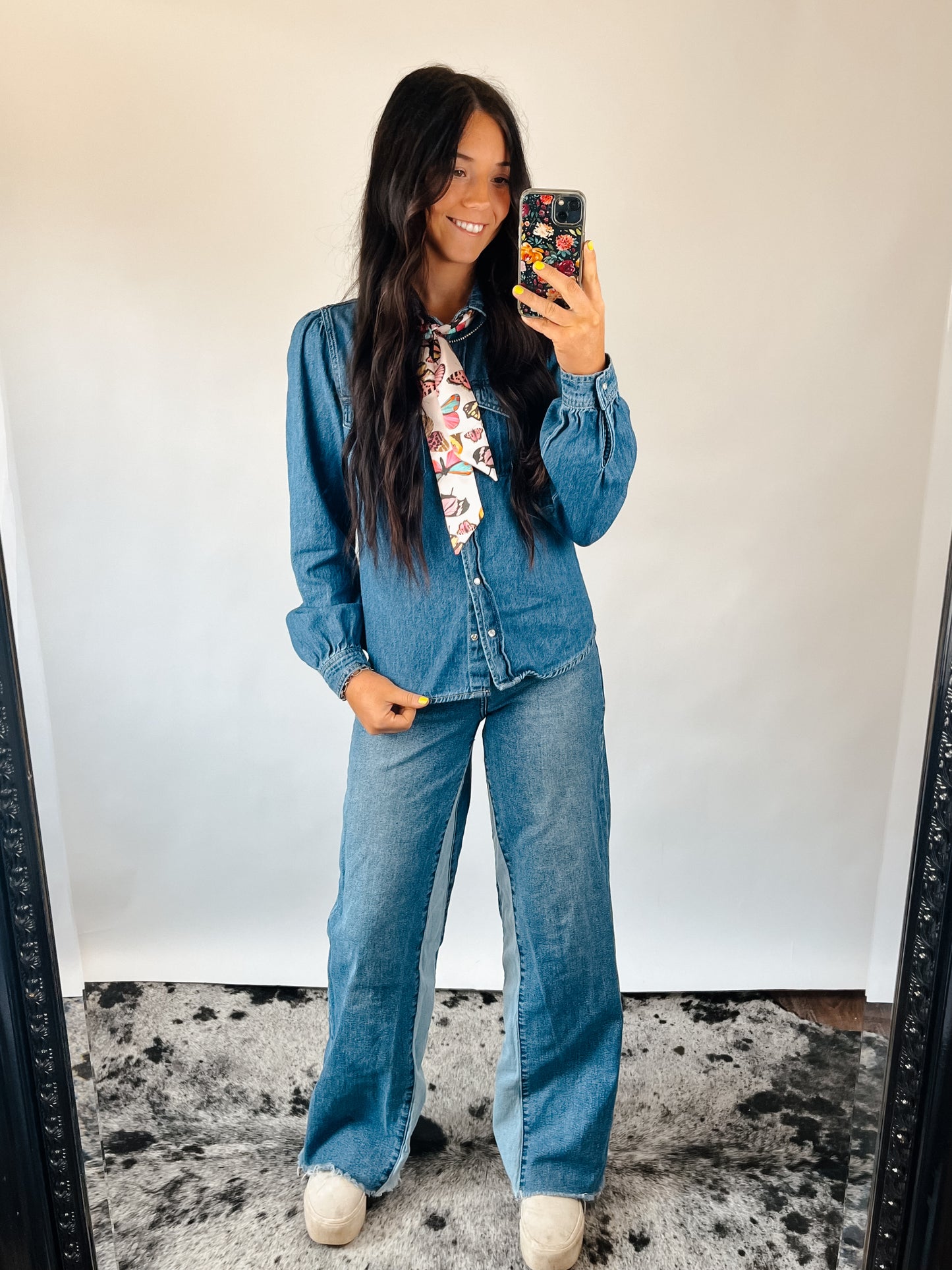 The Gigi Two Tone Jeans