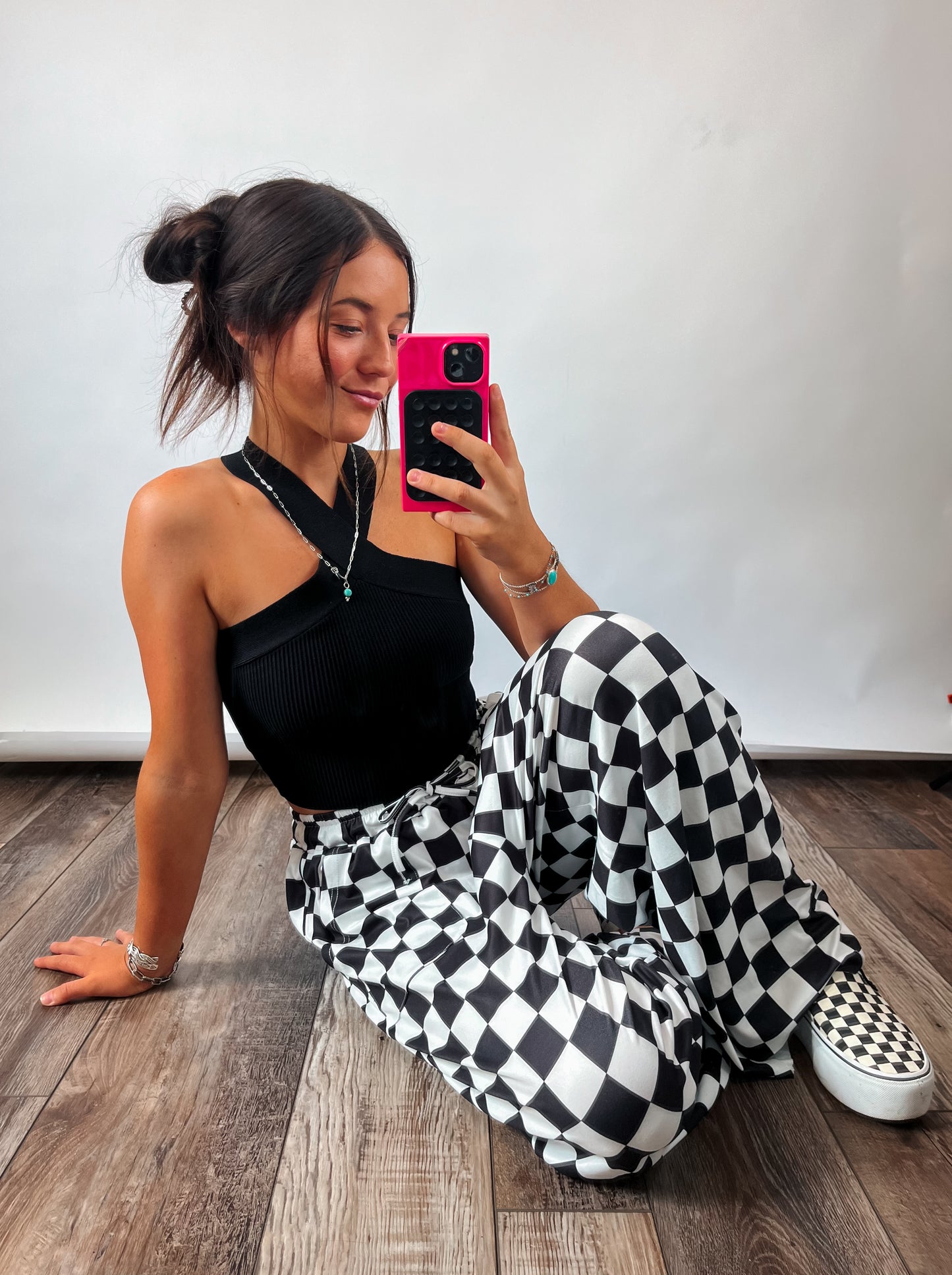 The Callie Cross Neck Tank (2 colors)