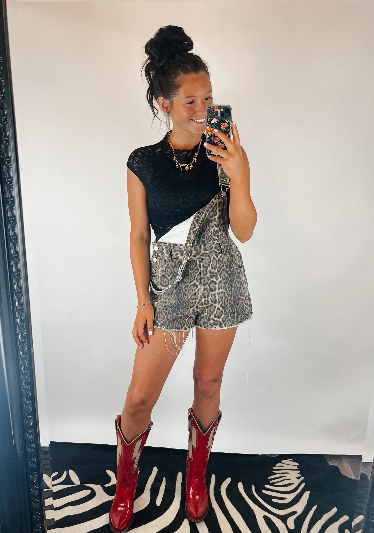 The Leopard Overalls