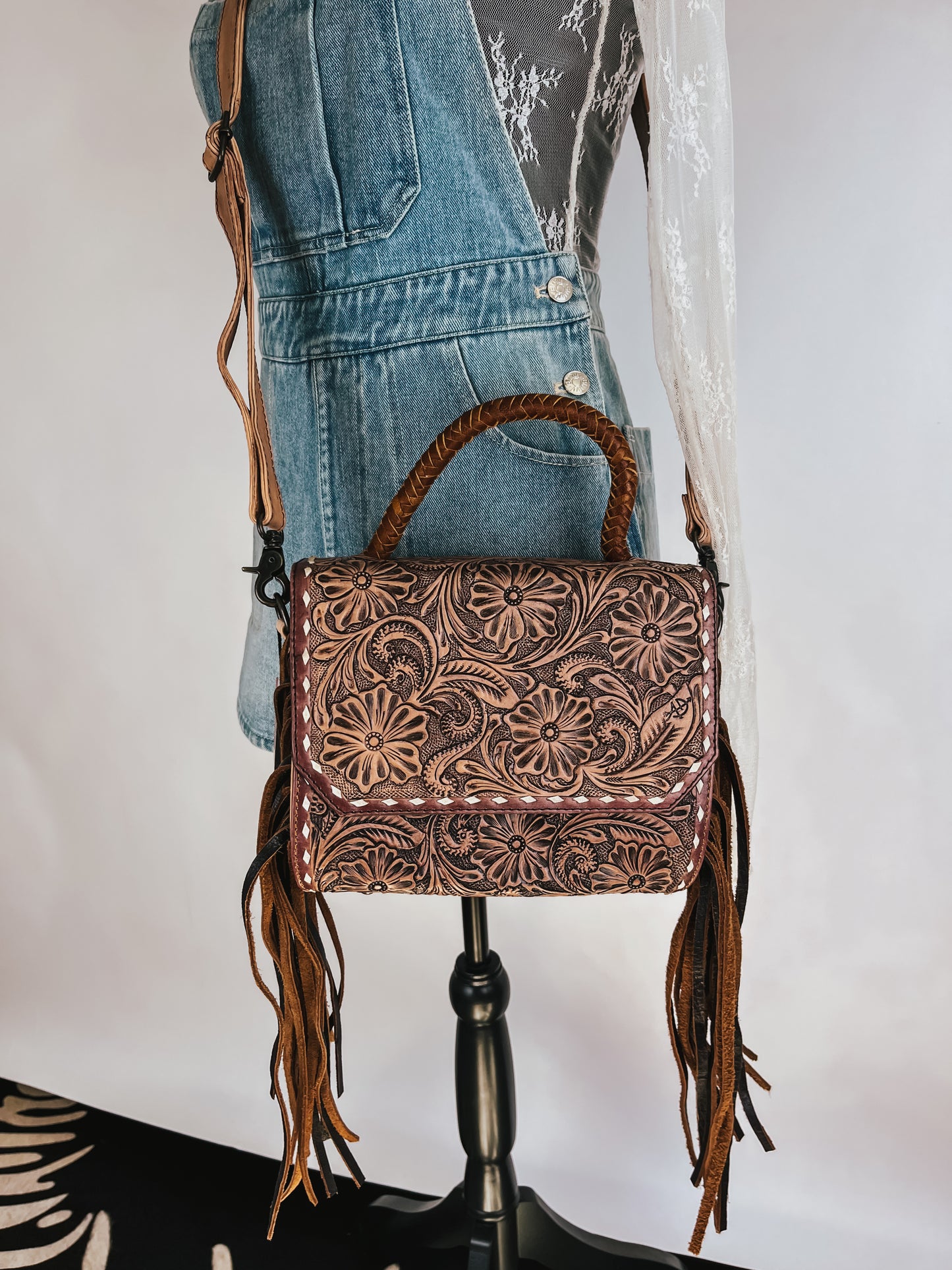 The Buckstitch Fringe Purse