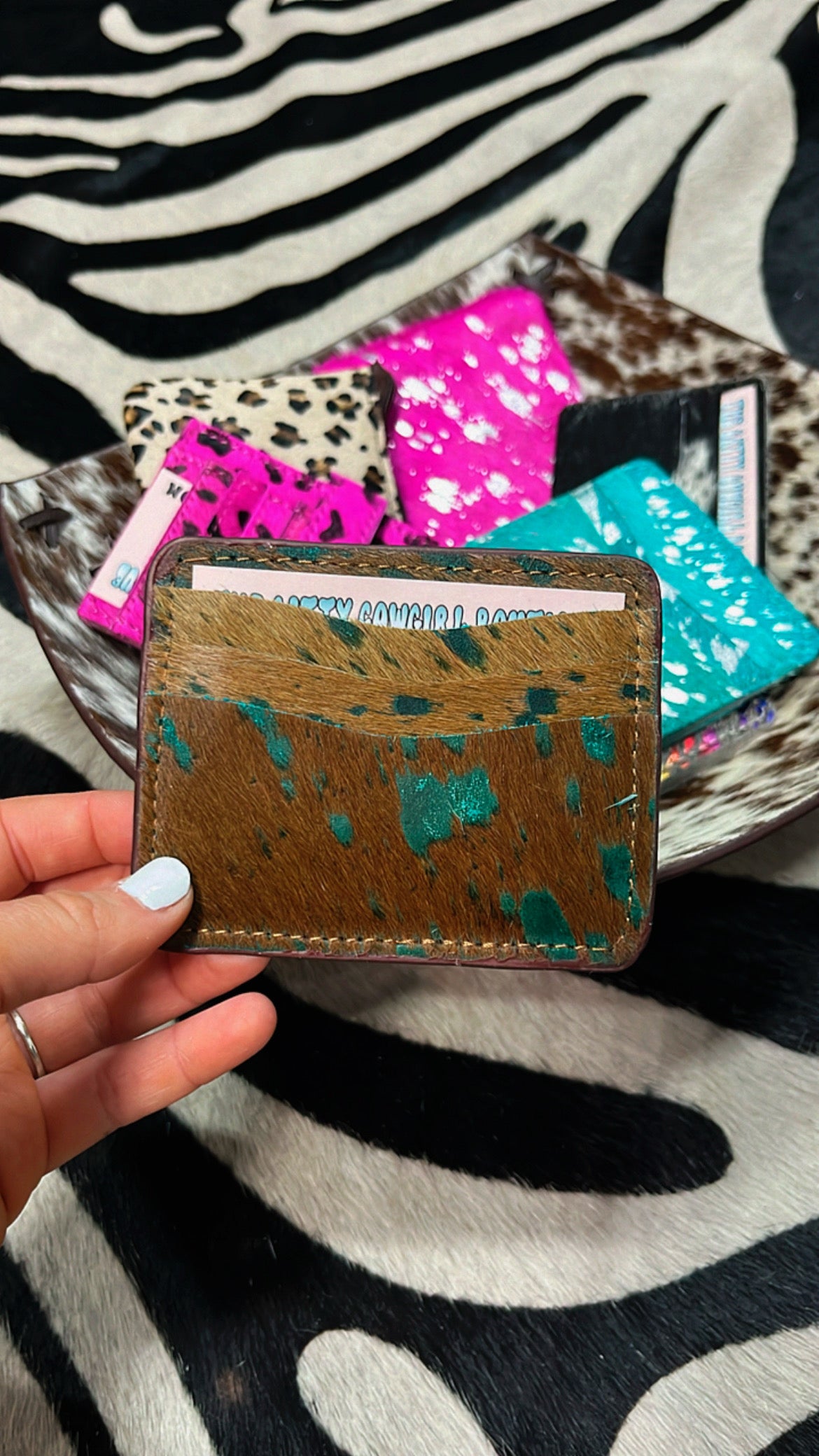 The Mini Card Wallets (multiple options)