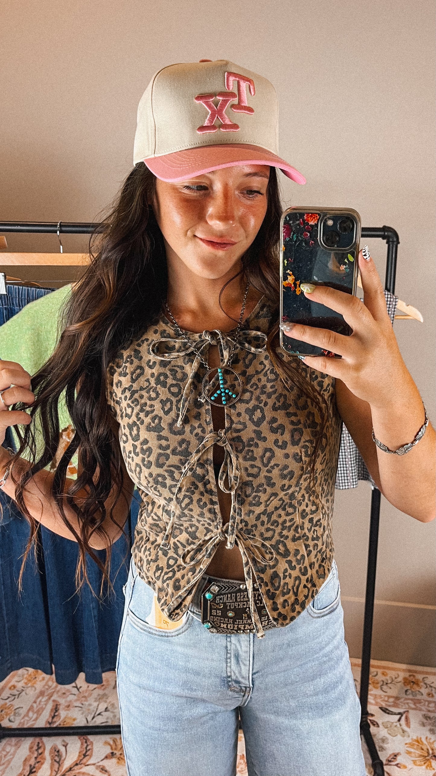 The Leopard Vest