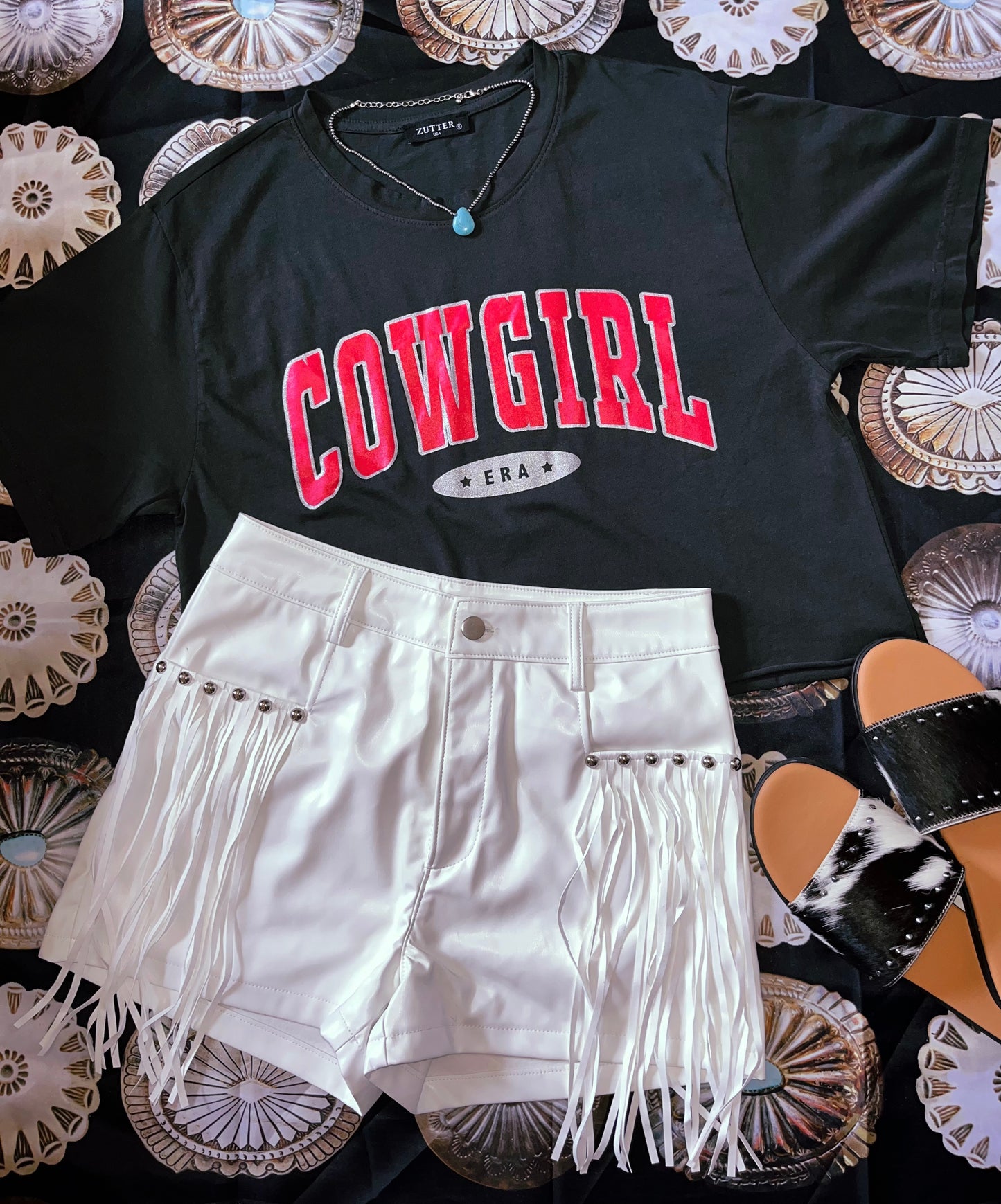 The Cowgirl Era Cropped Tee