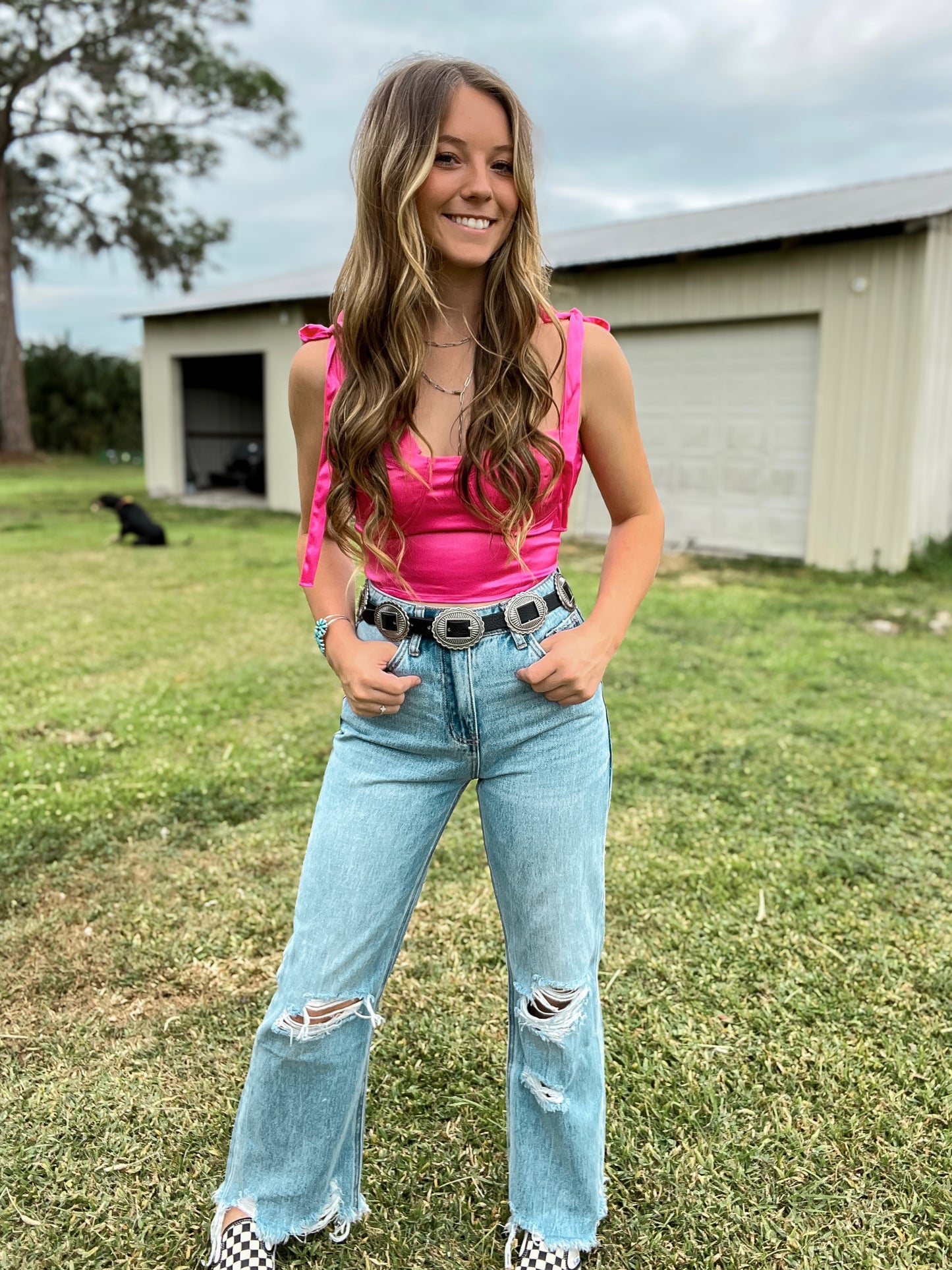 The Betty Flared Mom Jeans