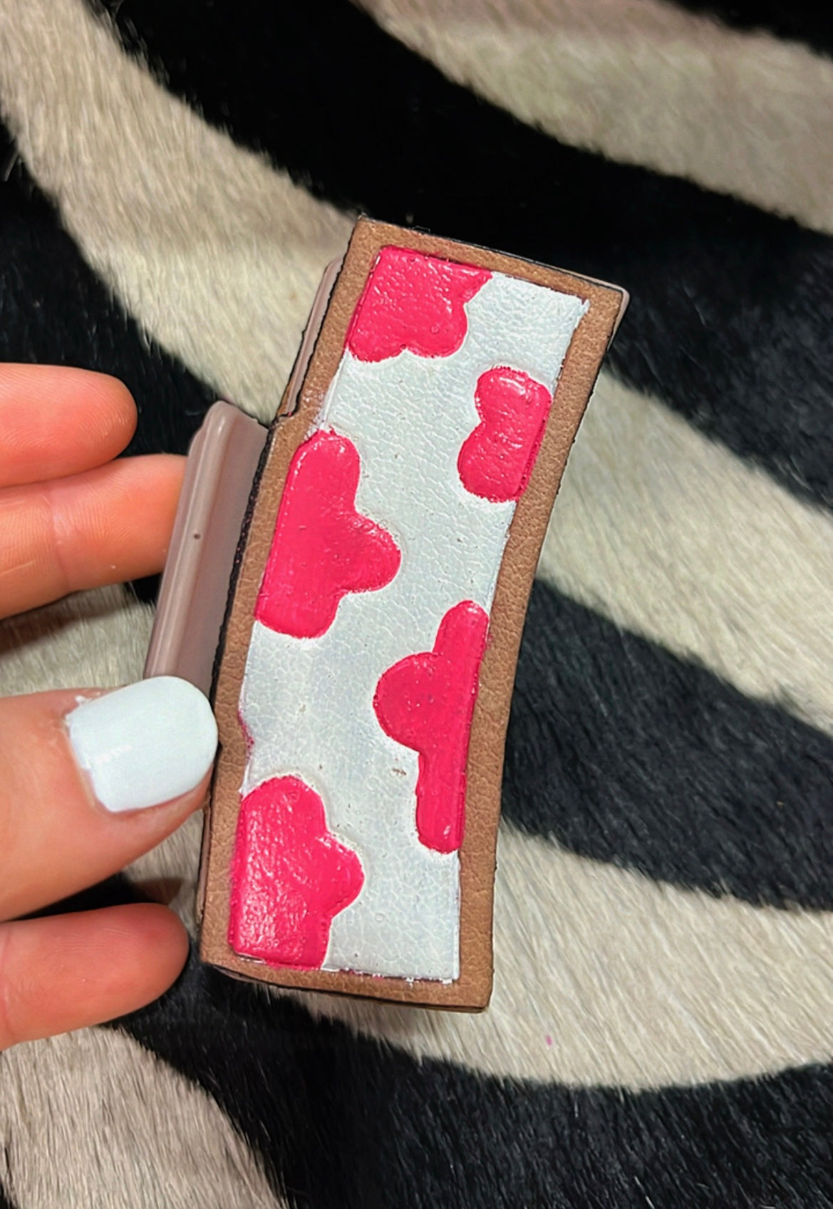 The Leather Lover Claw Clips (multiple options)