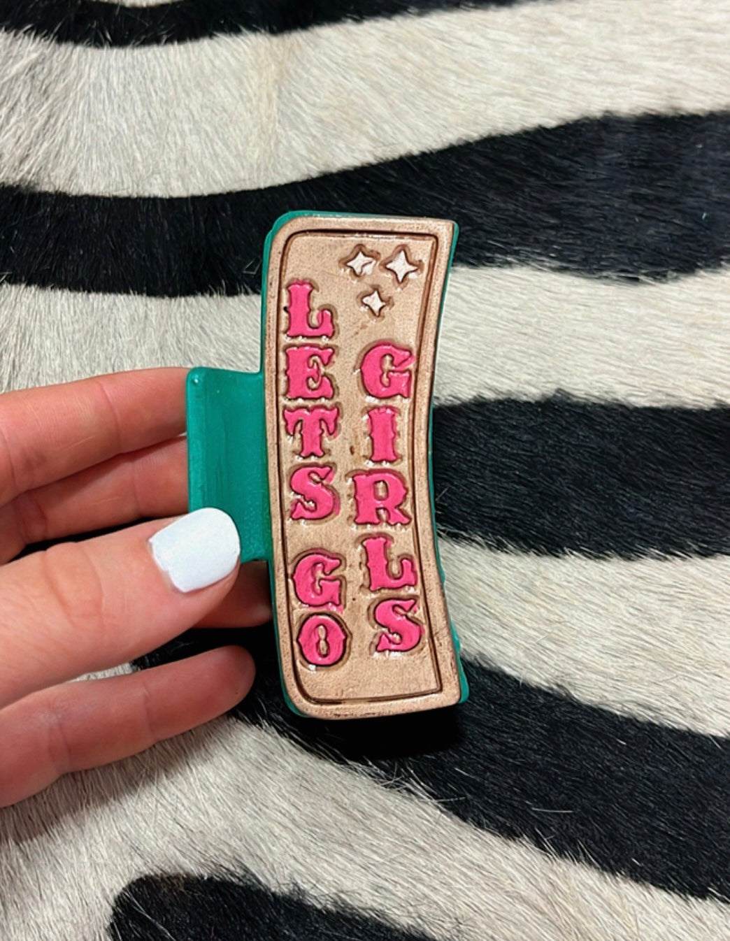 The Leather Lover Claw Clips (multiple options)