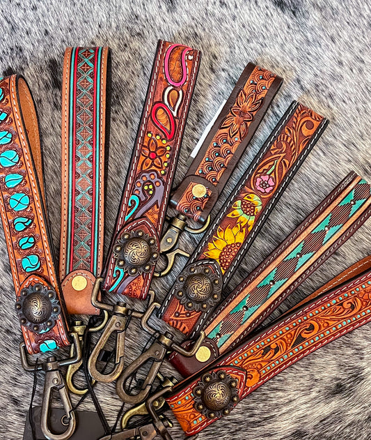 The Leather Wristlets