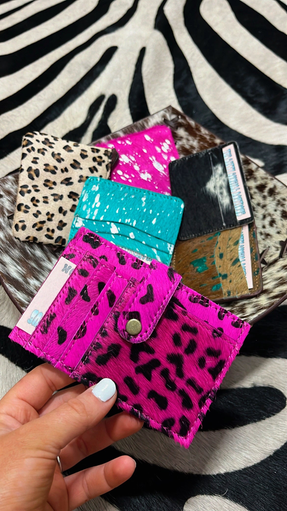 The Mini Card Wallets (multiple options)
