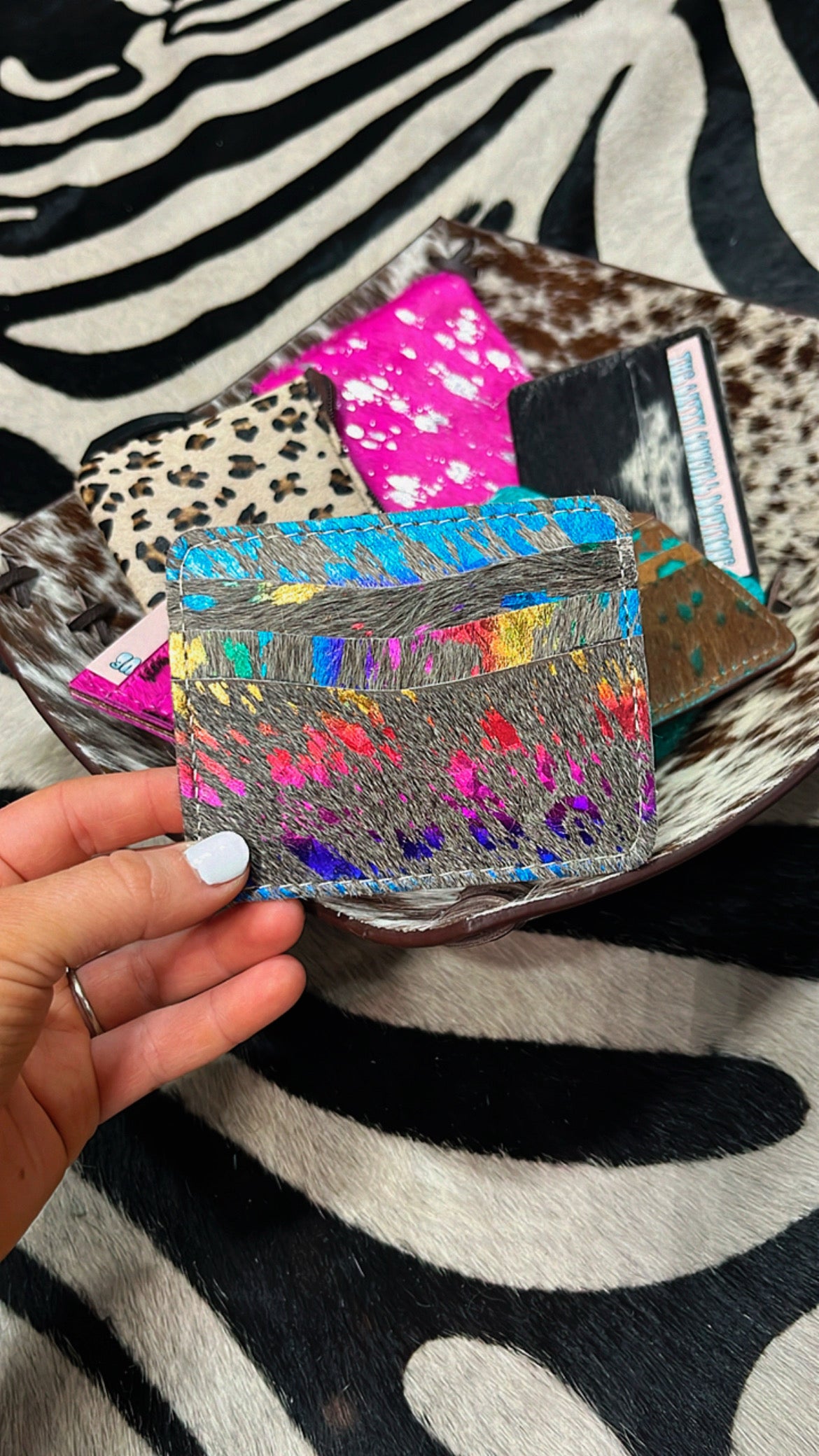 The Mini Card Wallets (multiple options)