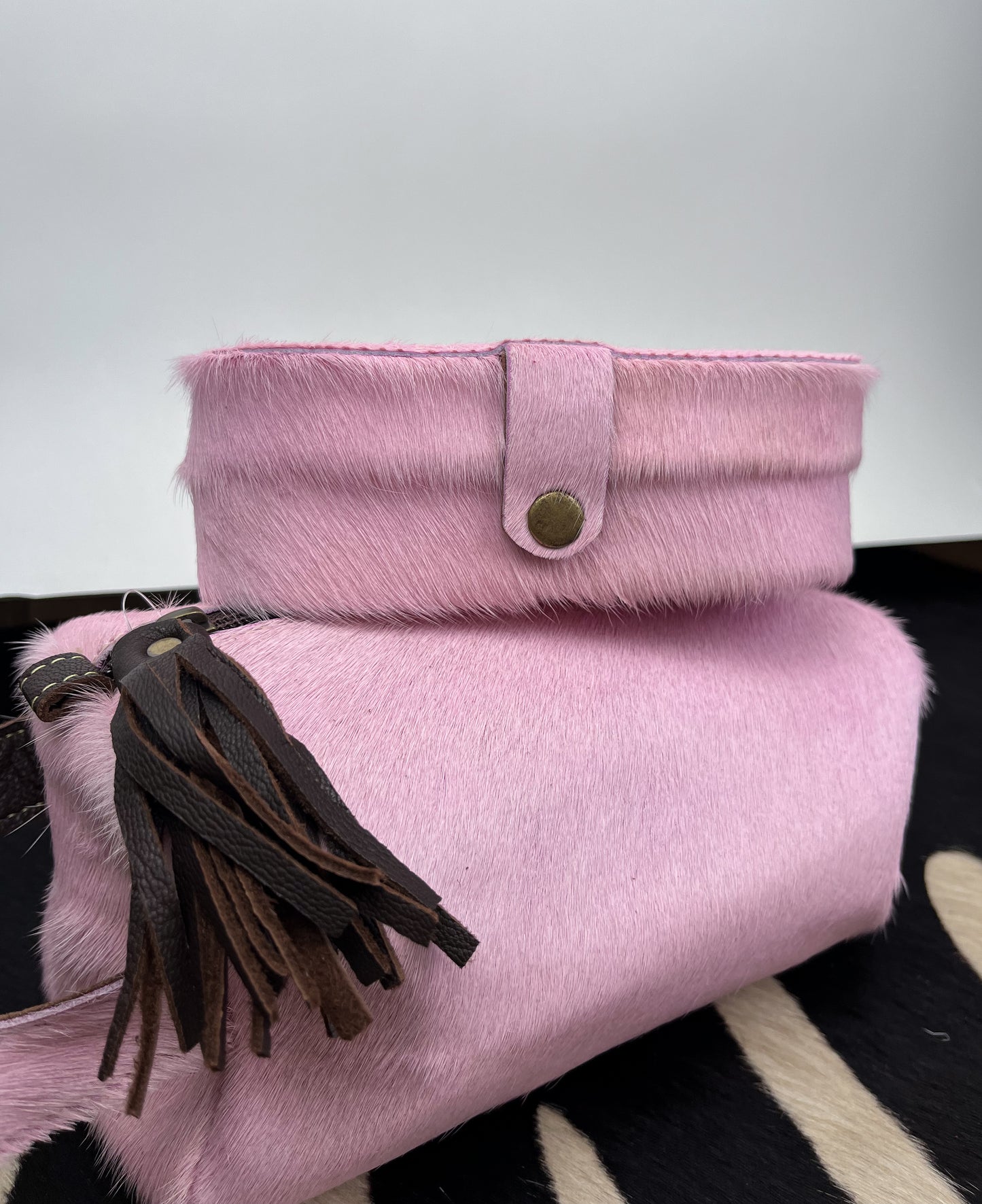 The Pink Hide Jewelry Case