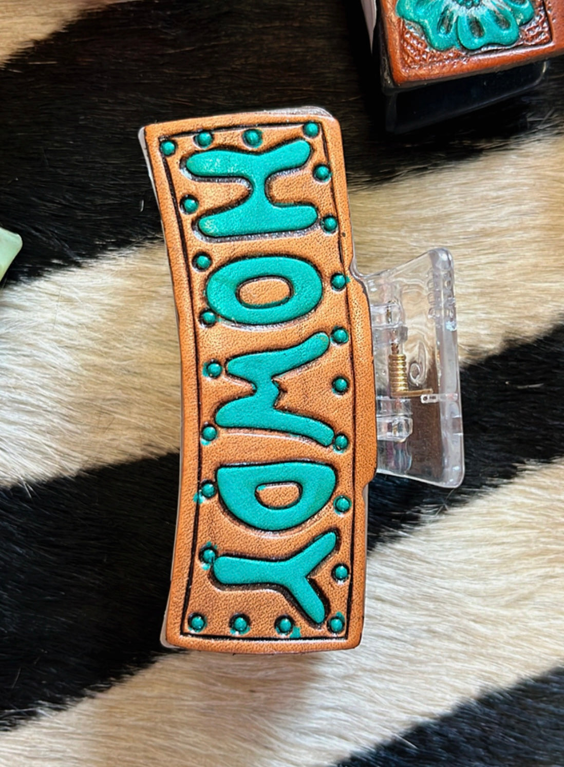 The Leather Lover Claw Clips (multiple options)