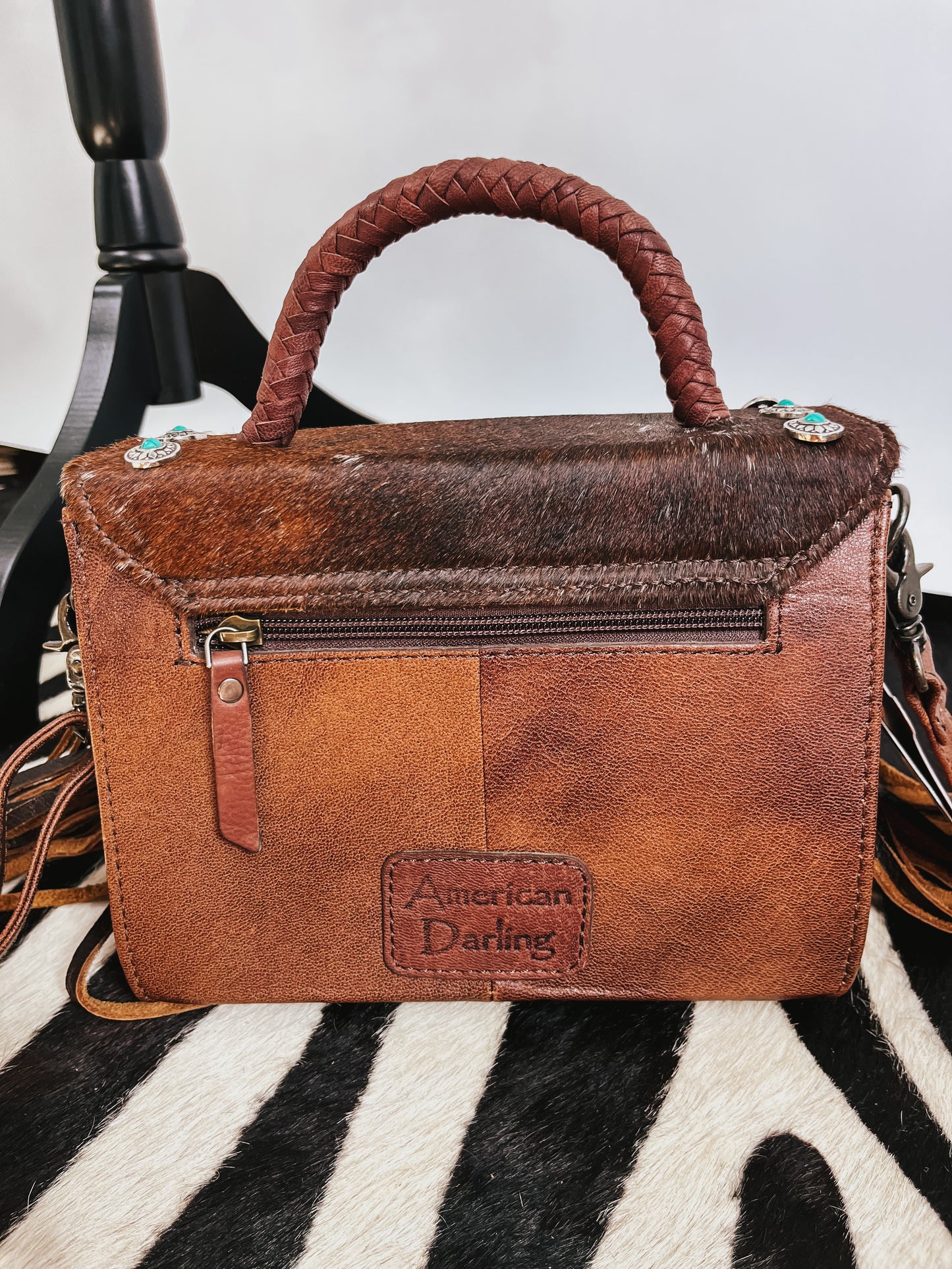 The Turquoise Concho Purse