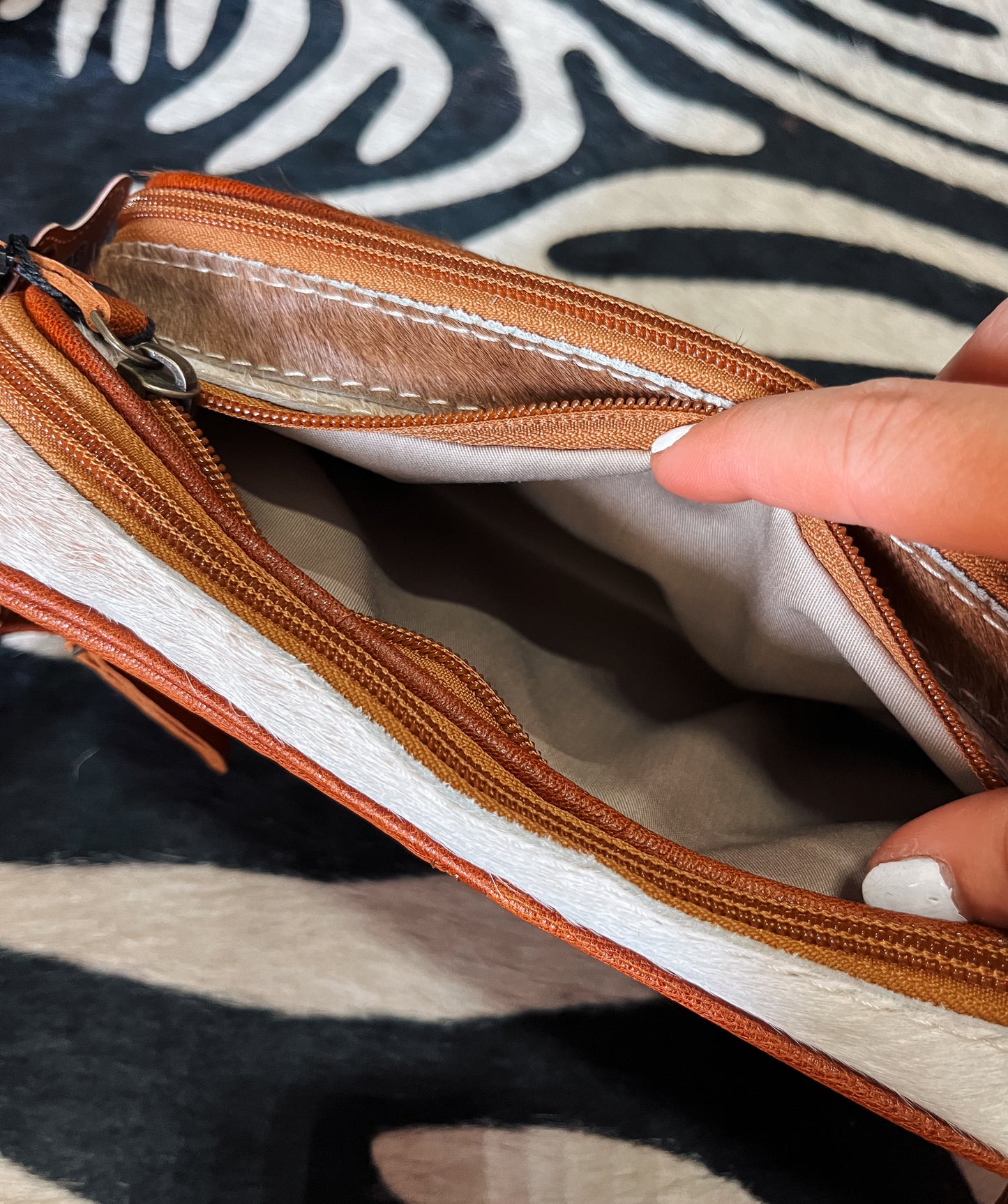 The Cowhide Bum Bag