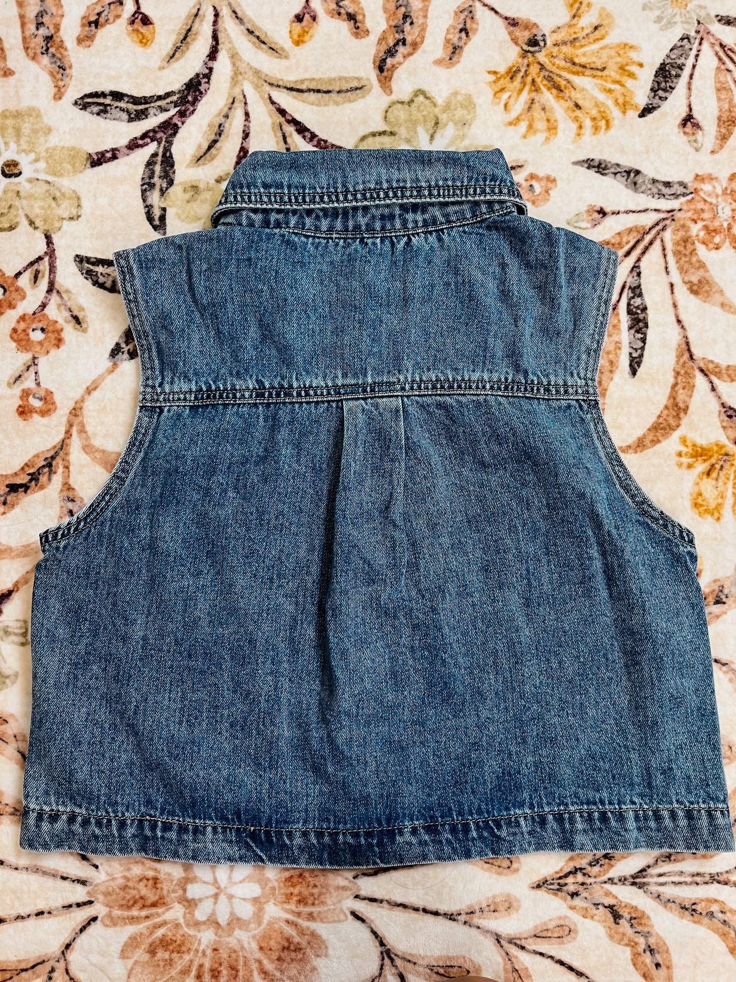The Rocky Denim Vest