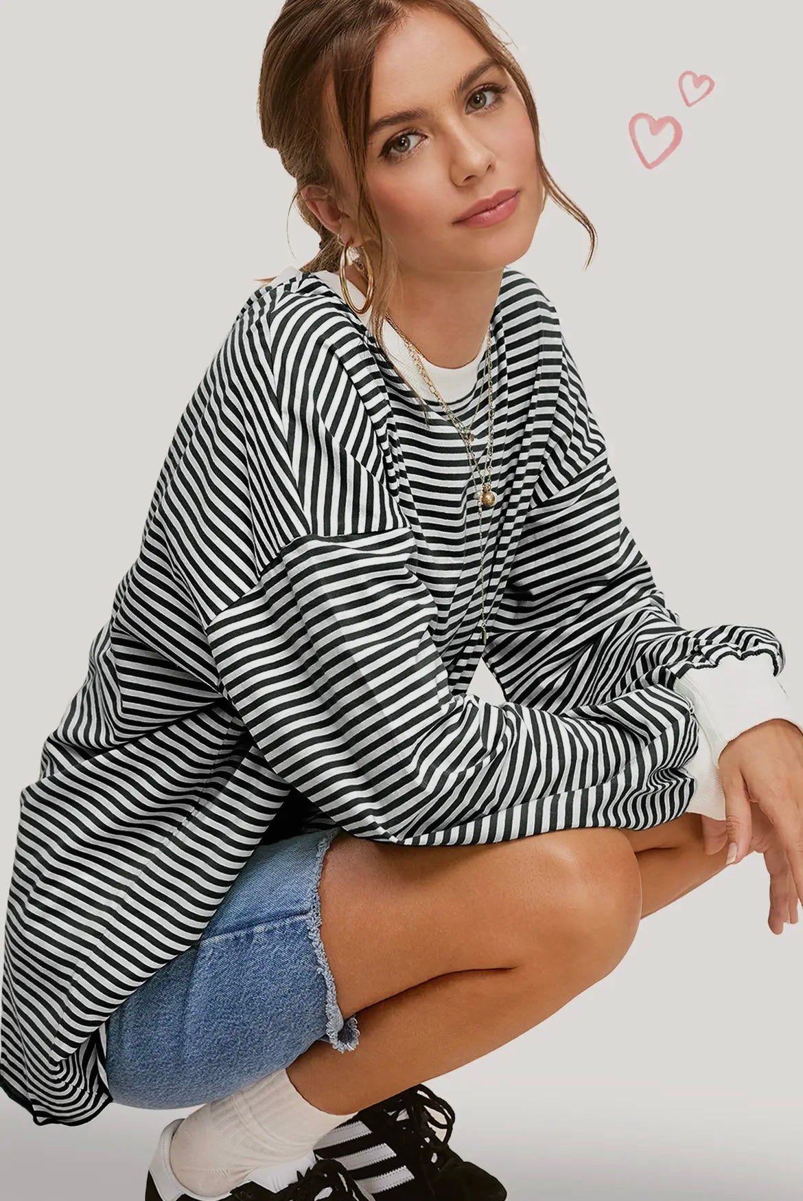 The Maddie Oversized Crewneck