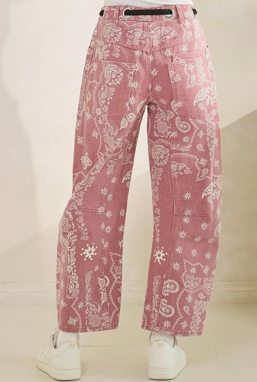 The Bandana Barrel Jeans