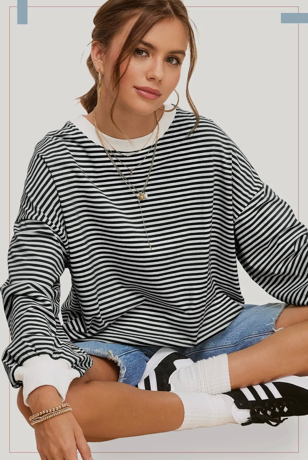The Maddie Oversized Crewneck