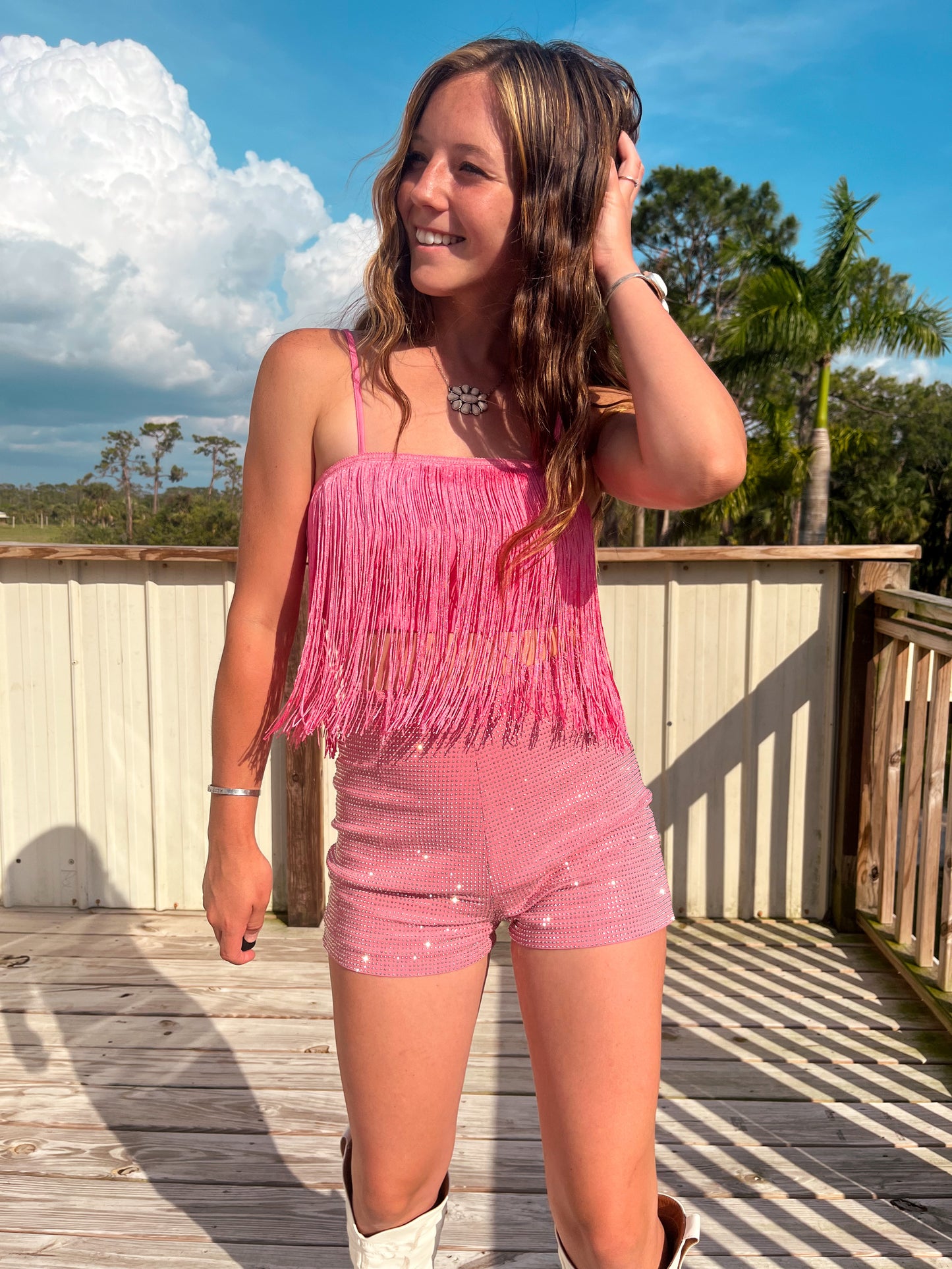 The Sydni Rhinestone Shorts (3 colors)