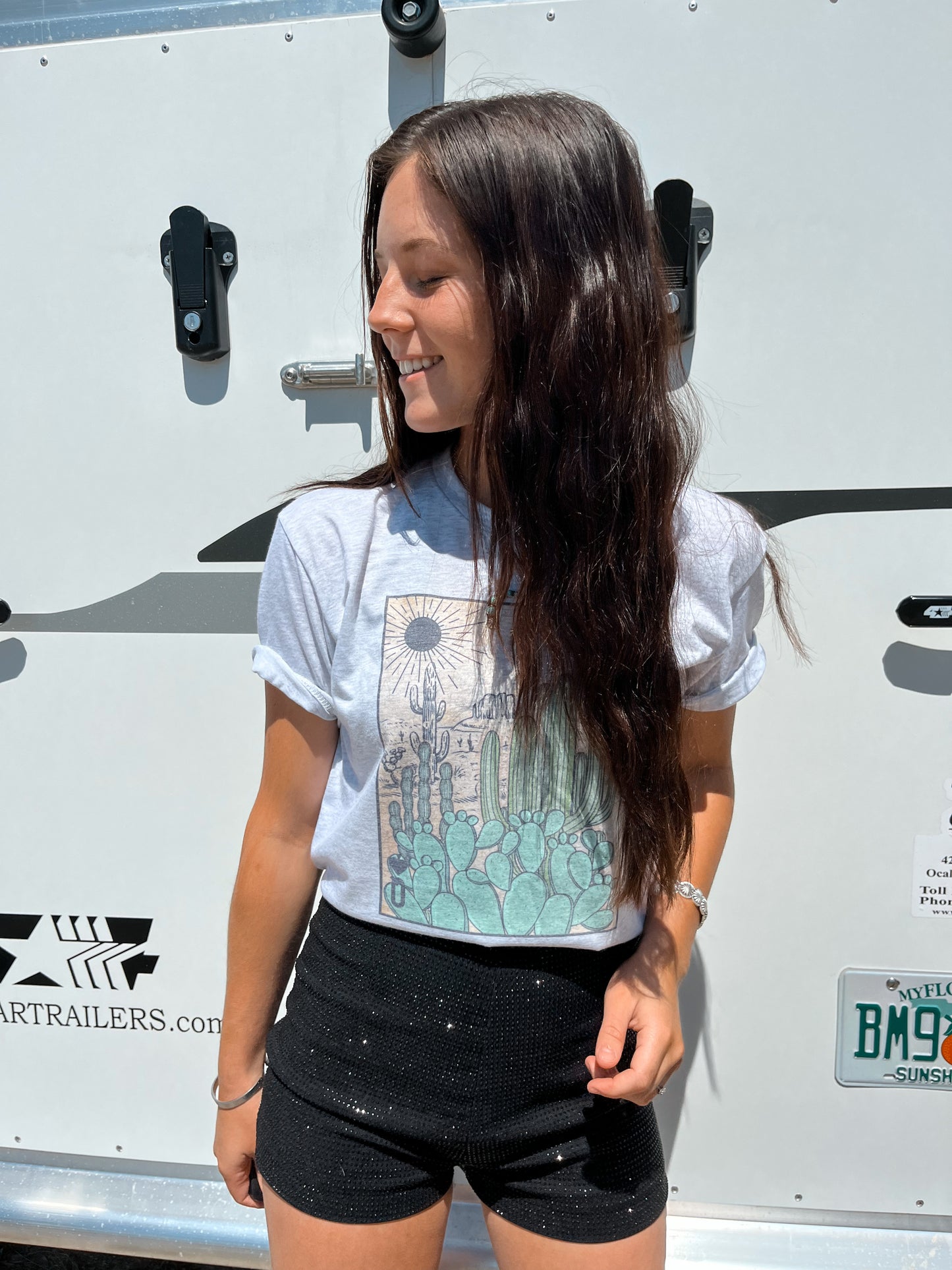 The Sydni Rhinestone Shorts (3 colors)