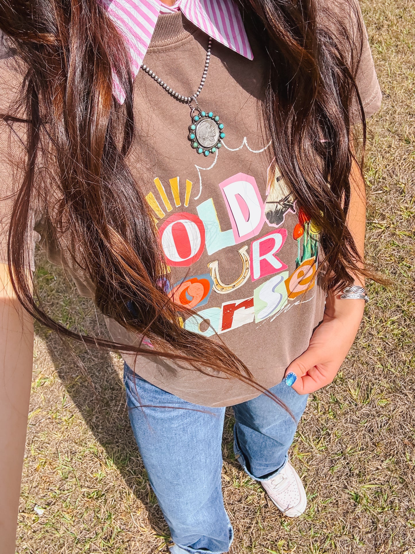The Hold Your Horses Tee