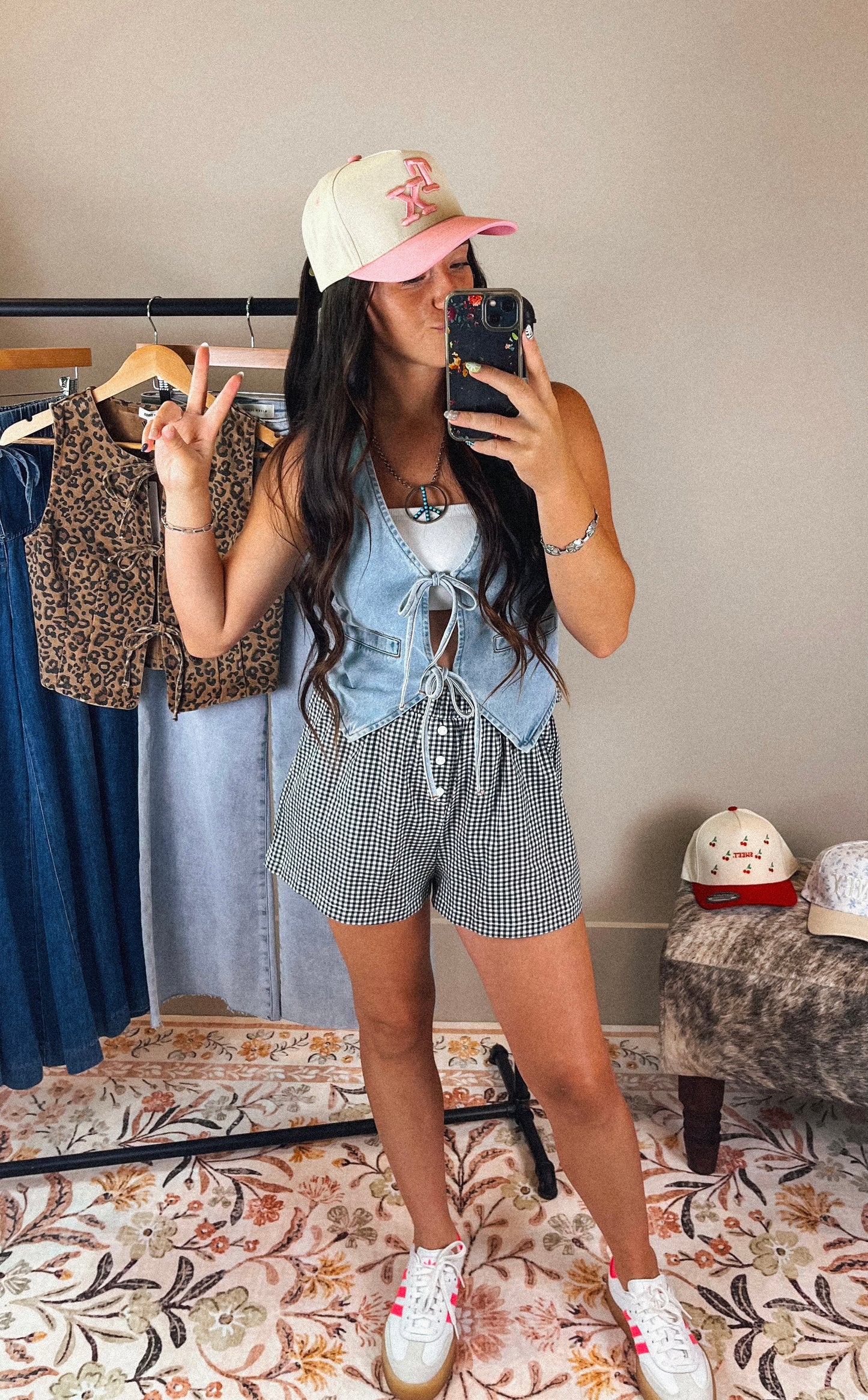 The Denim Tie Vest