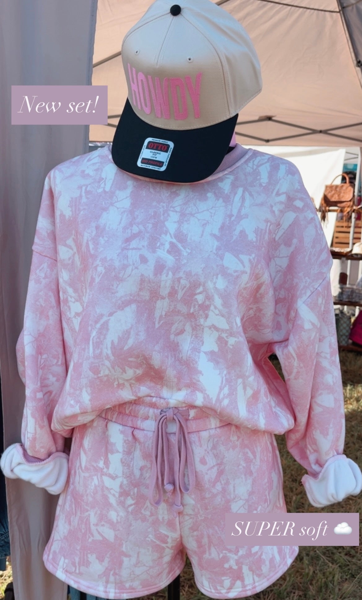 The Pink Camo Set - Top