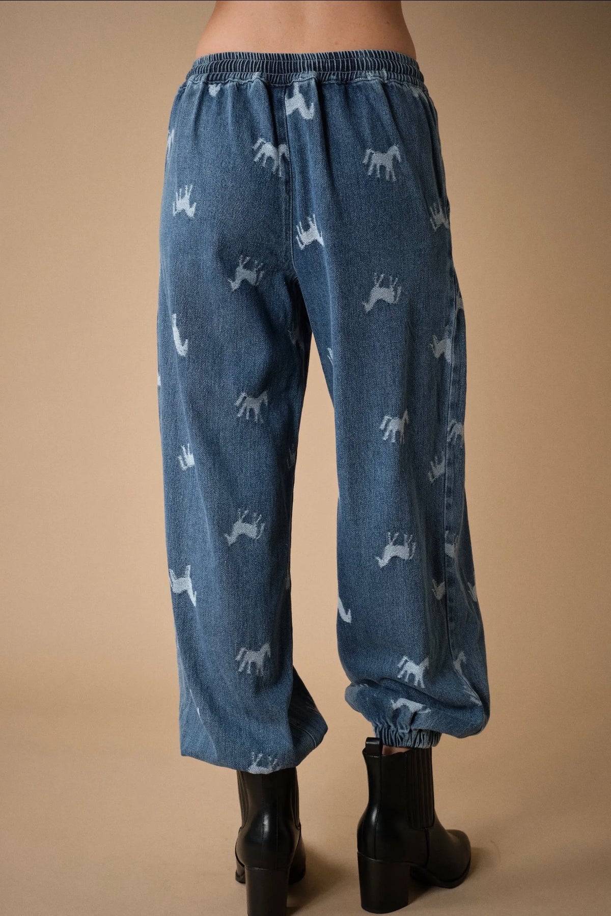 The Denim Pony Pants