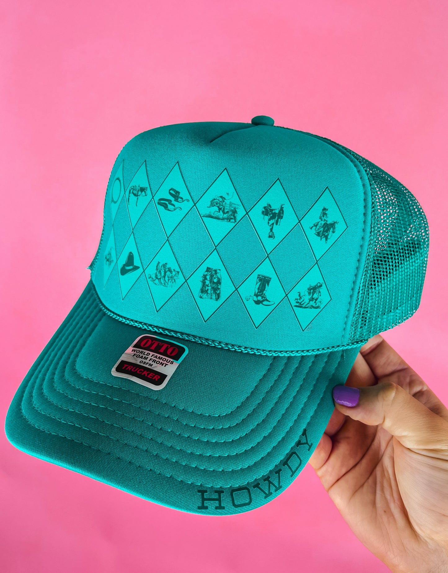 The Diamond Trucker Hat