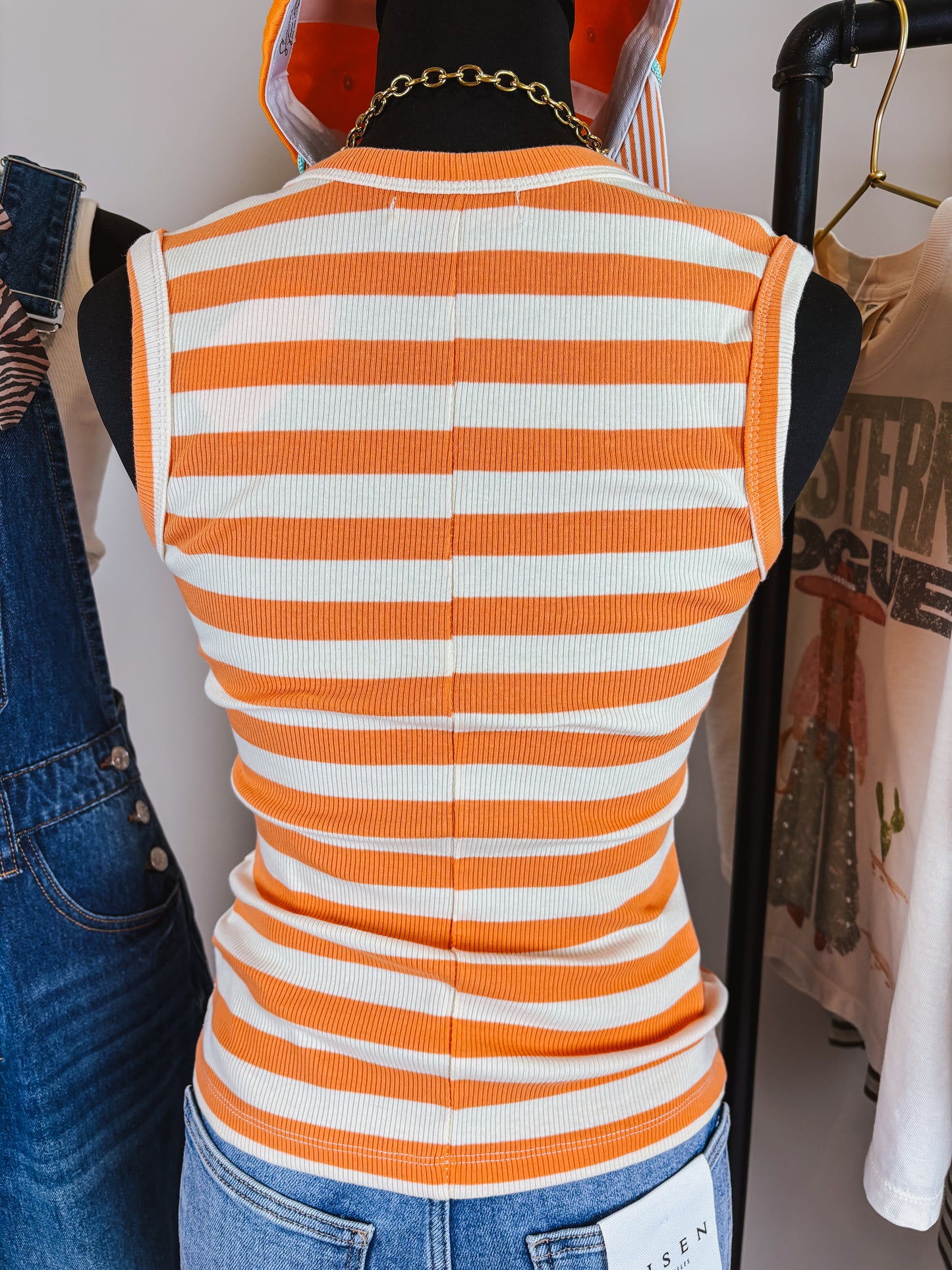 The Ella Stripe Tank