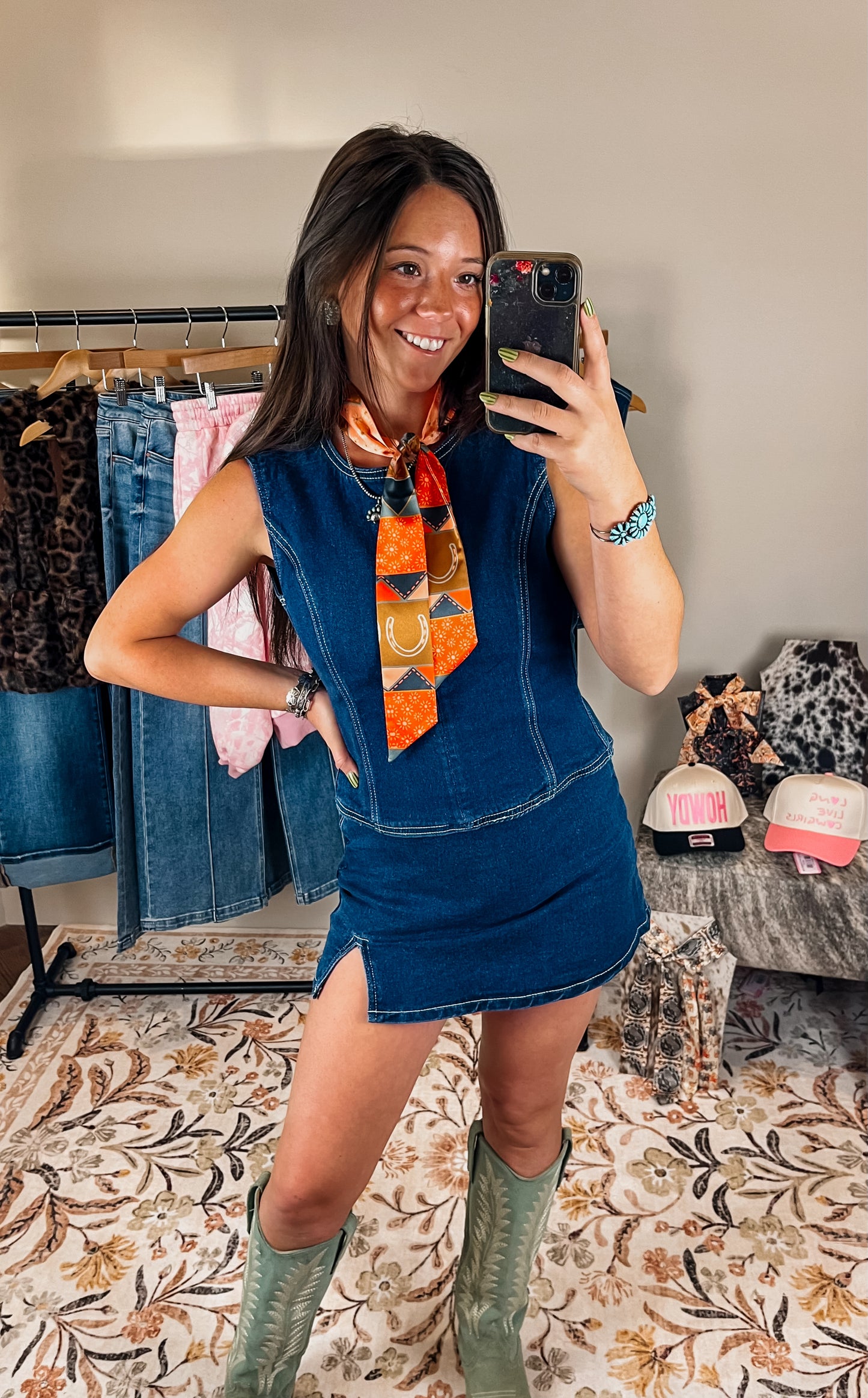 The Dolly Denim Set- Bottoms