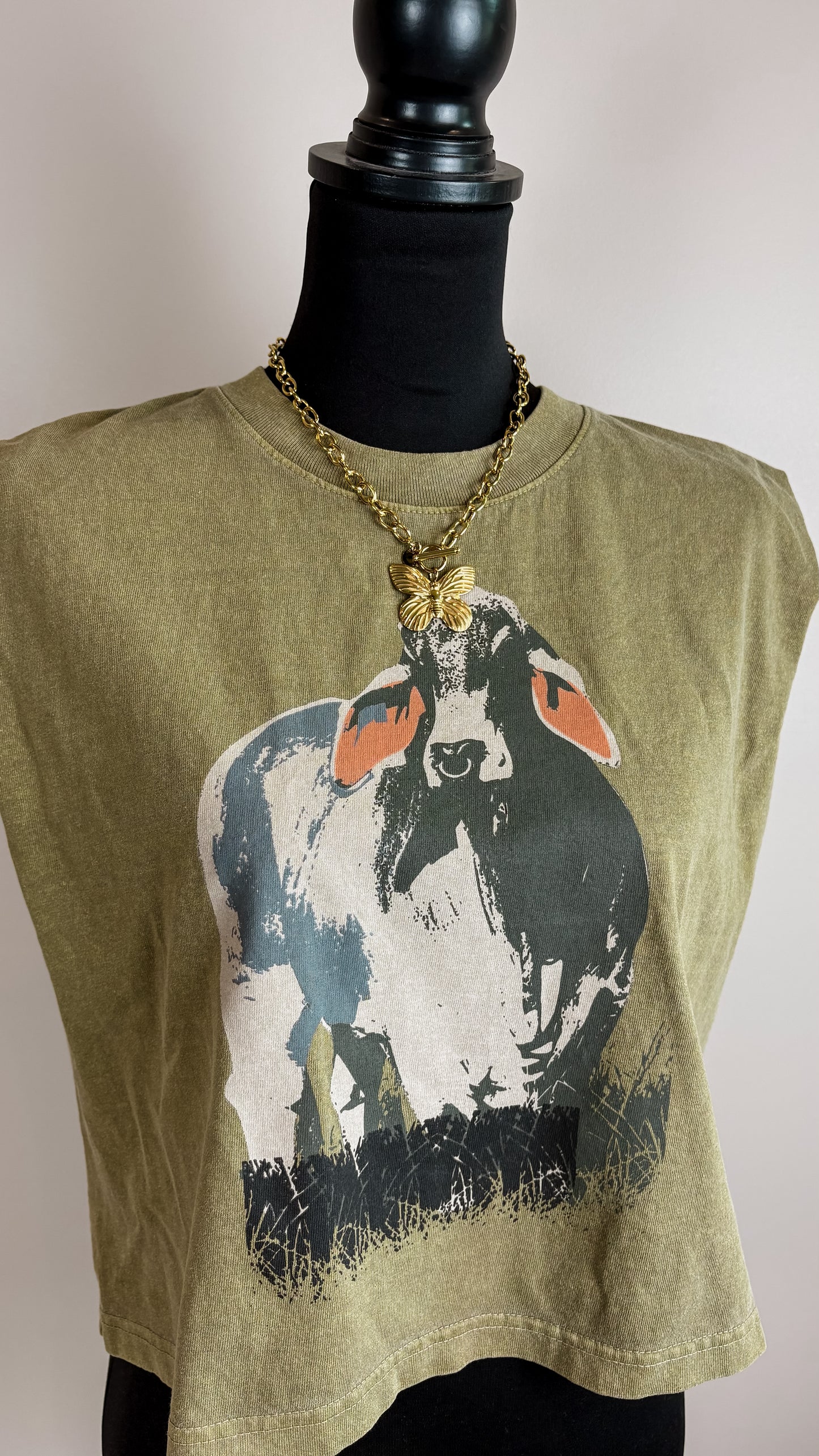 Gold Butterfly Necklace