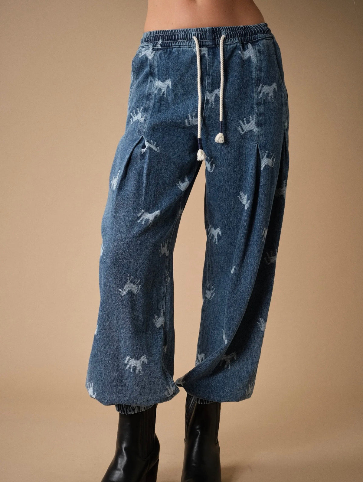 The Denim Pony Pants