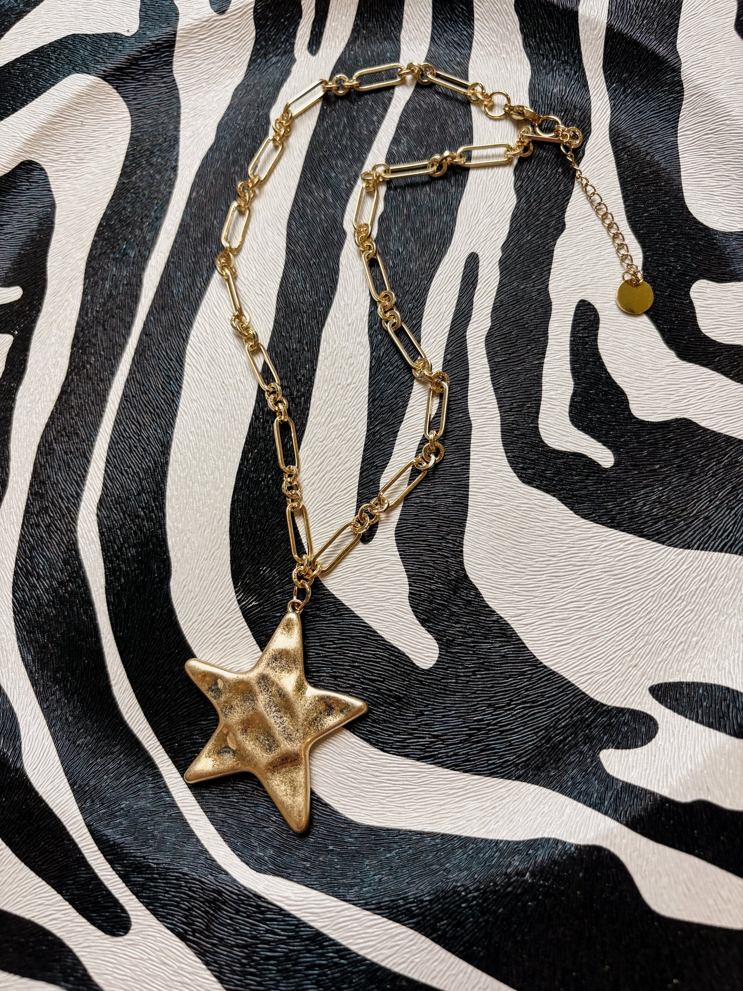 Gold Star Necklace