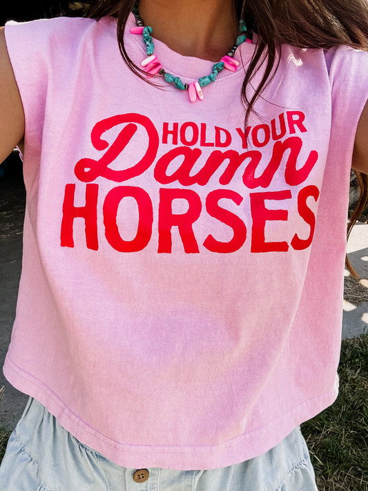 The Hold Your Horses Tank