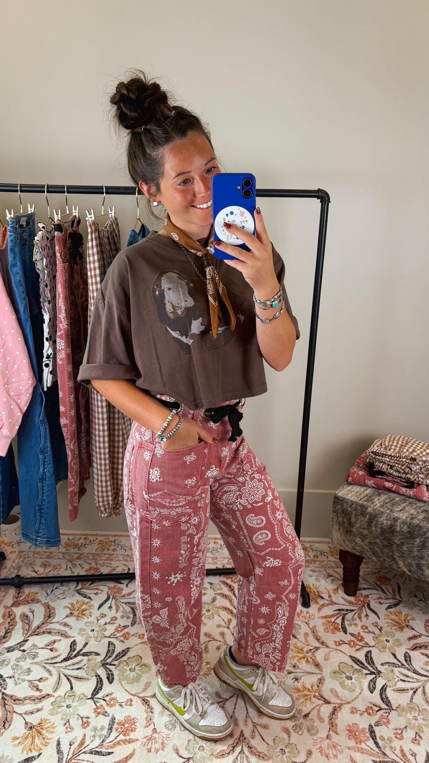 The Bandana Barrel Jeans