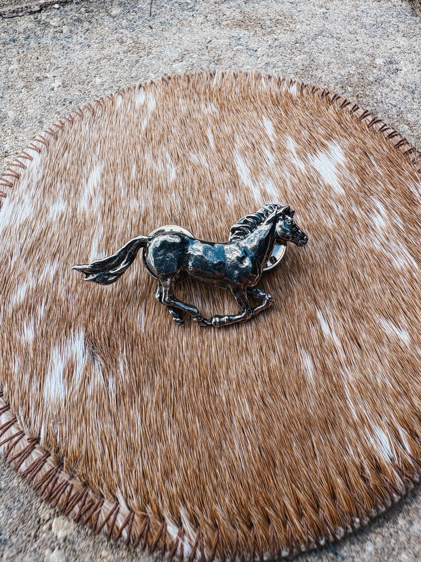 Running Horse Pin