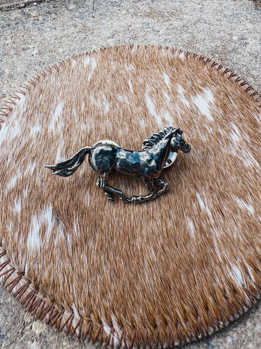 Running Horse Pin