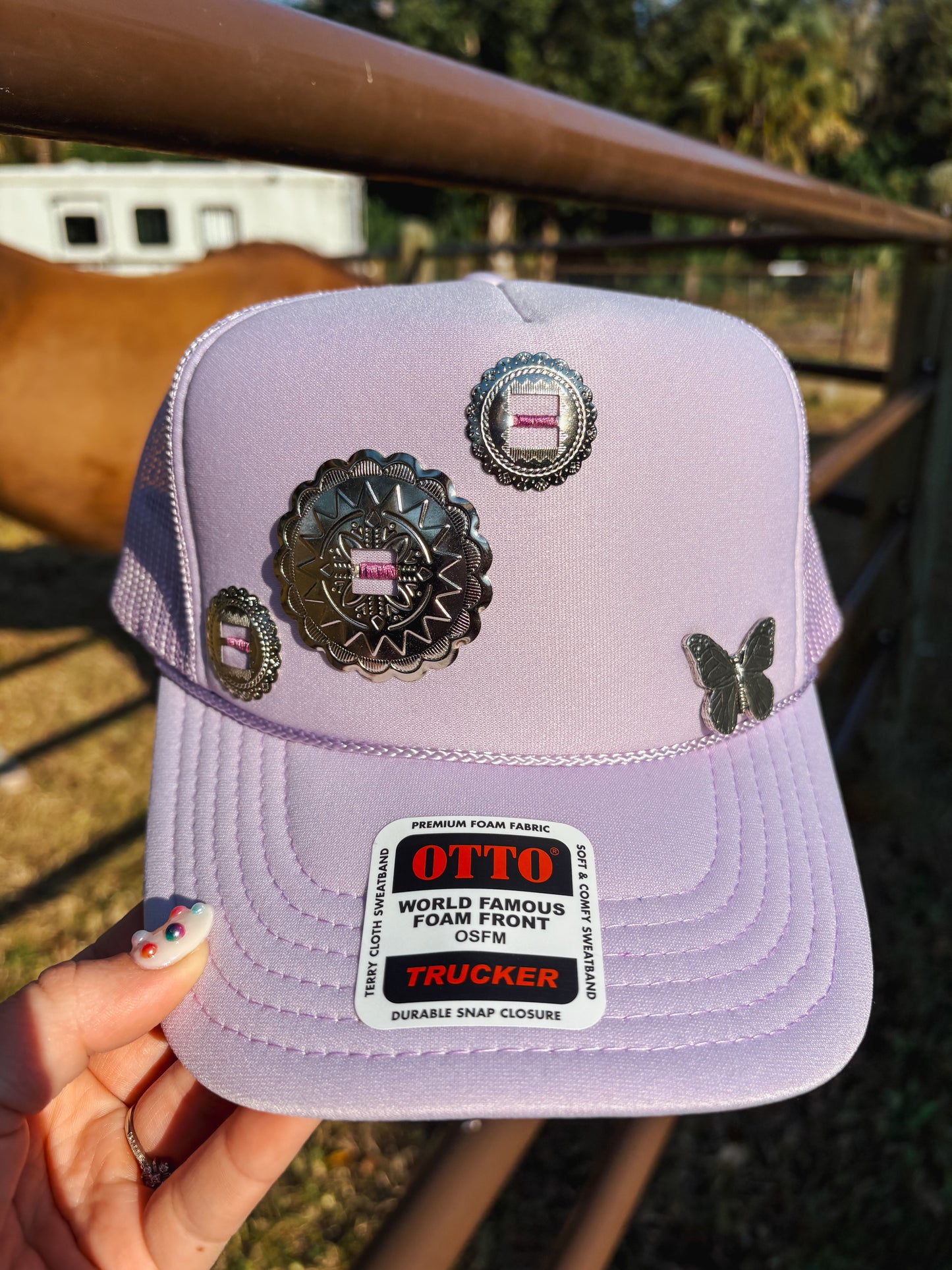 #10 Lavender Butterfly Hat