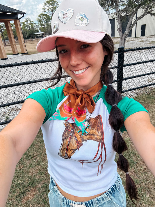 The Ranch Pony Baby Tee