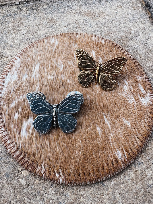 Monarch Butterfly Pin (2 colors)