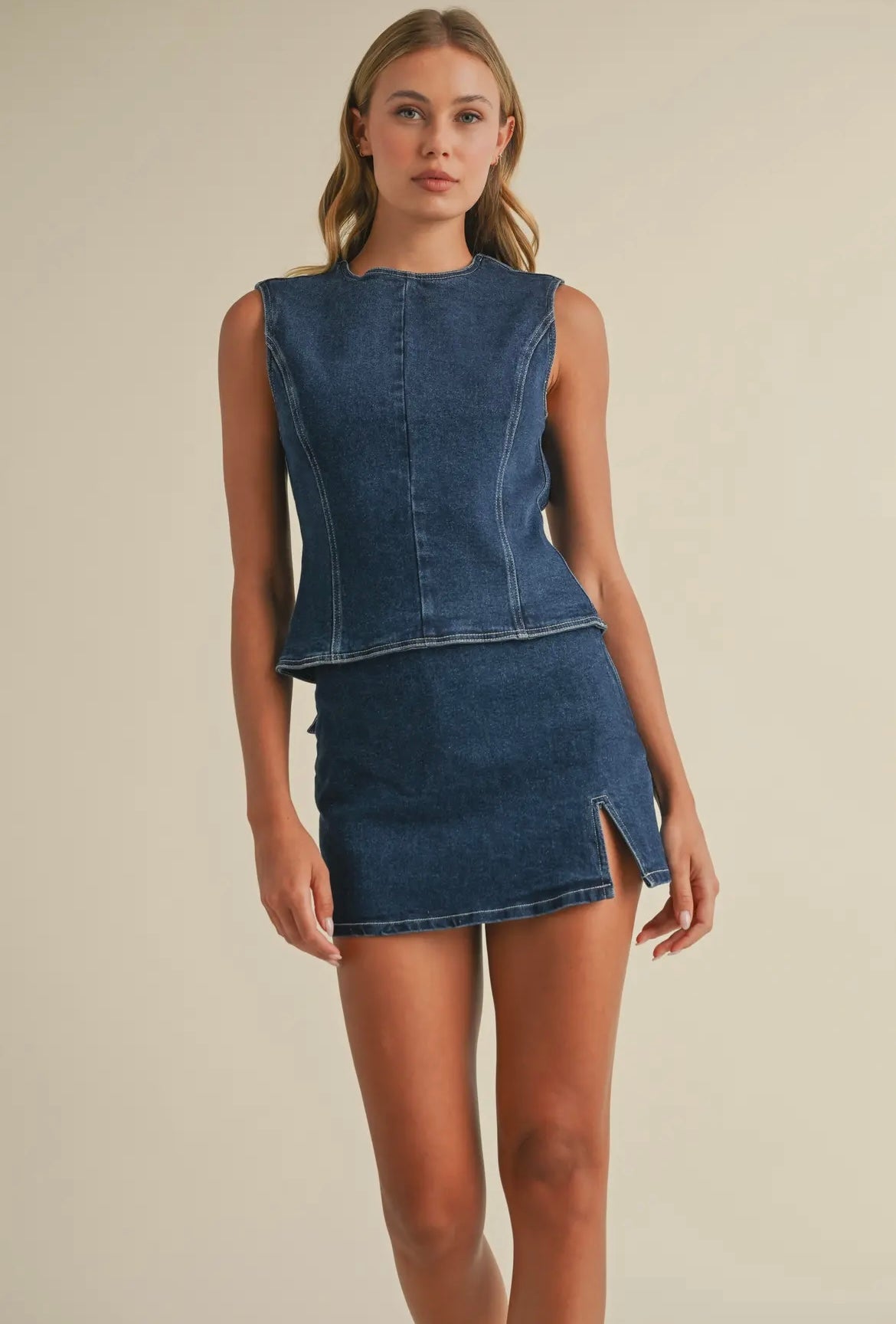 The Dolly Denim Set- Bottoms