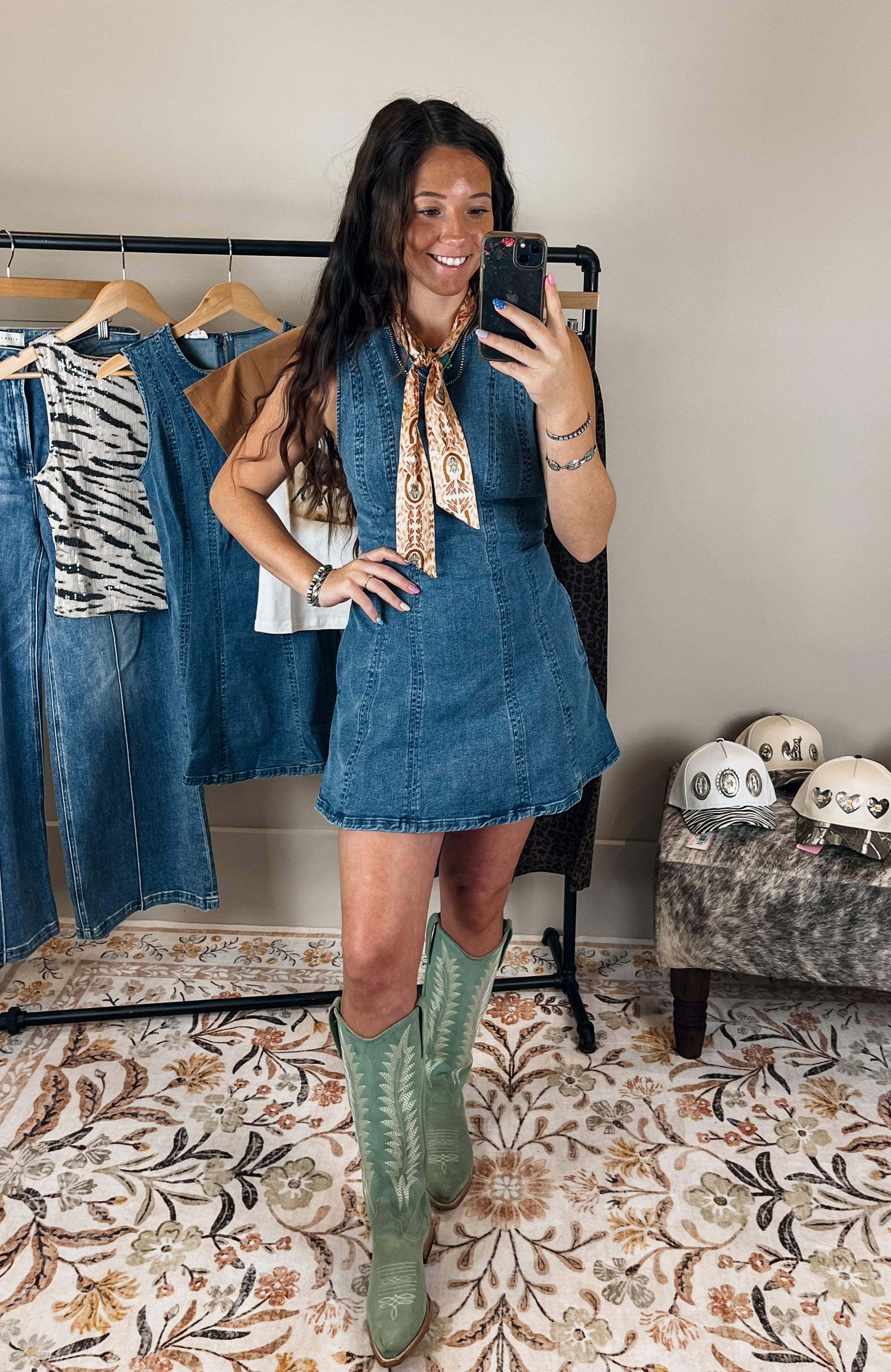 The Billie Denim Dress The Billie Denim Dress