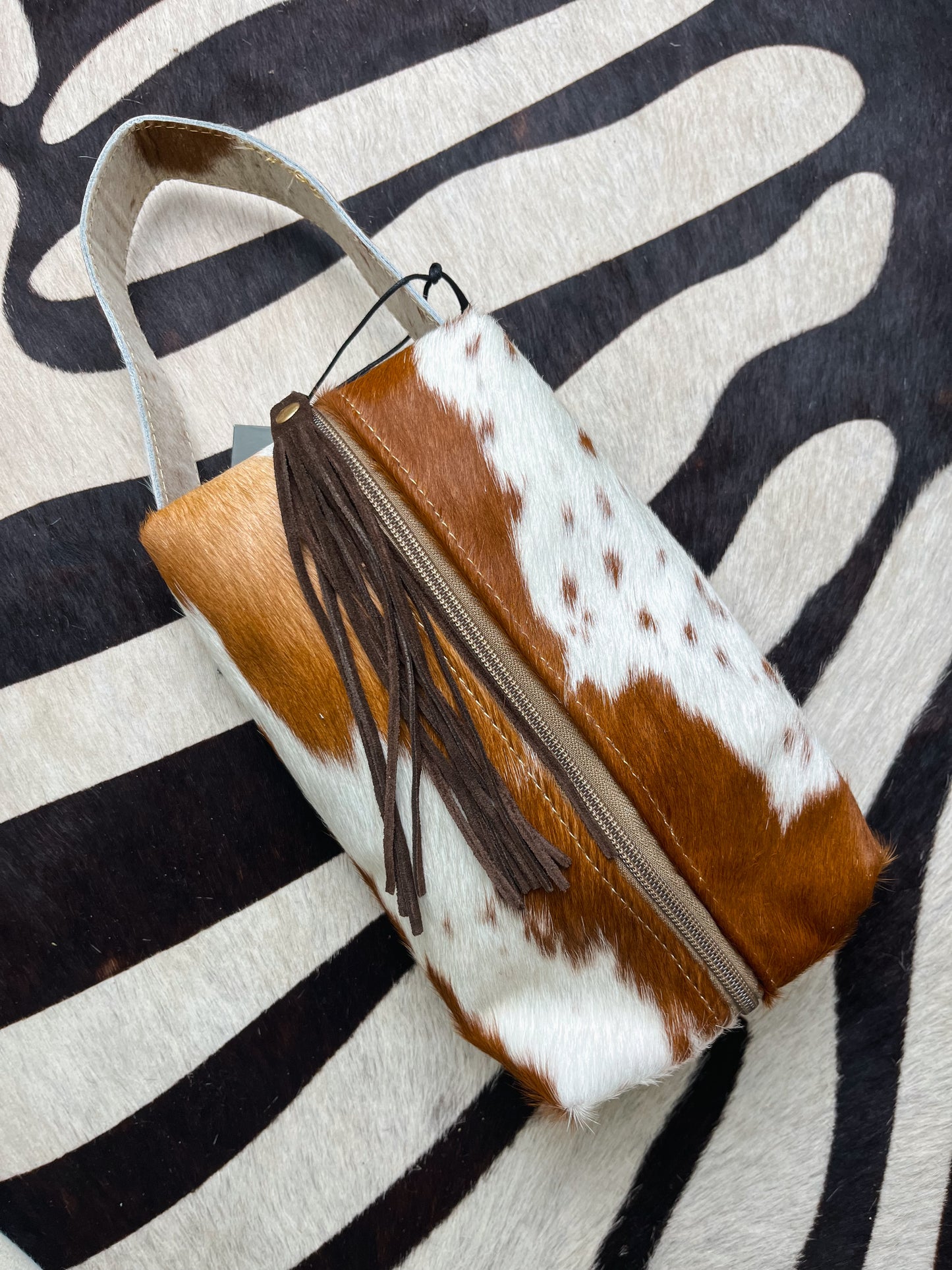 The Cowhide Shaving Bag