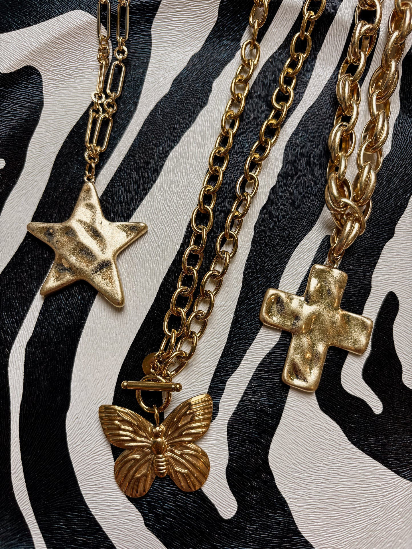 Gold Star Necklace
