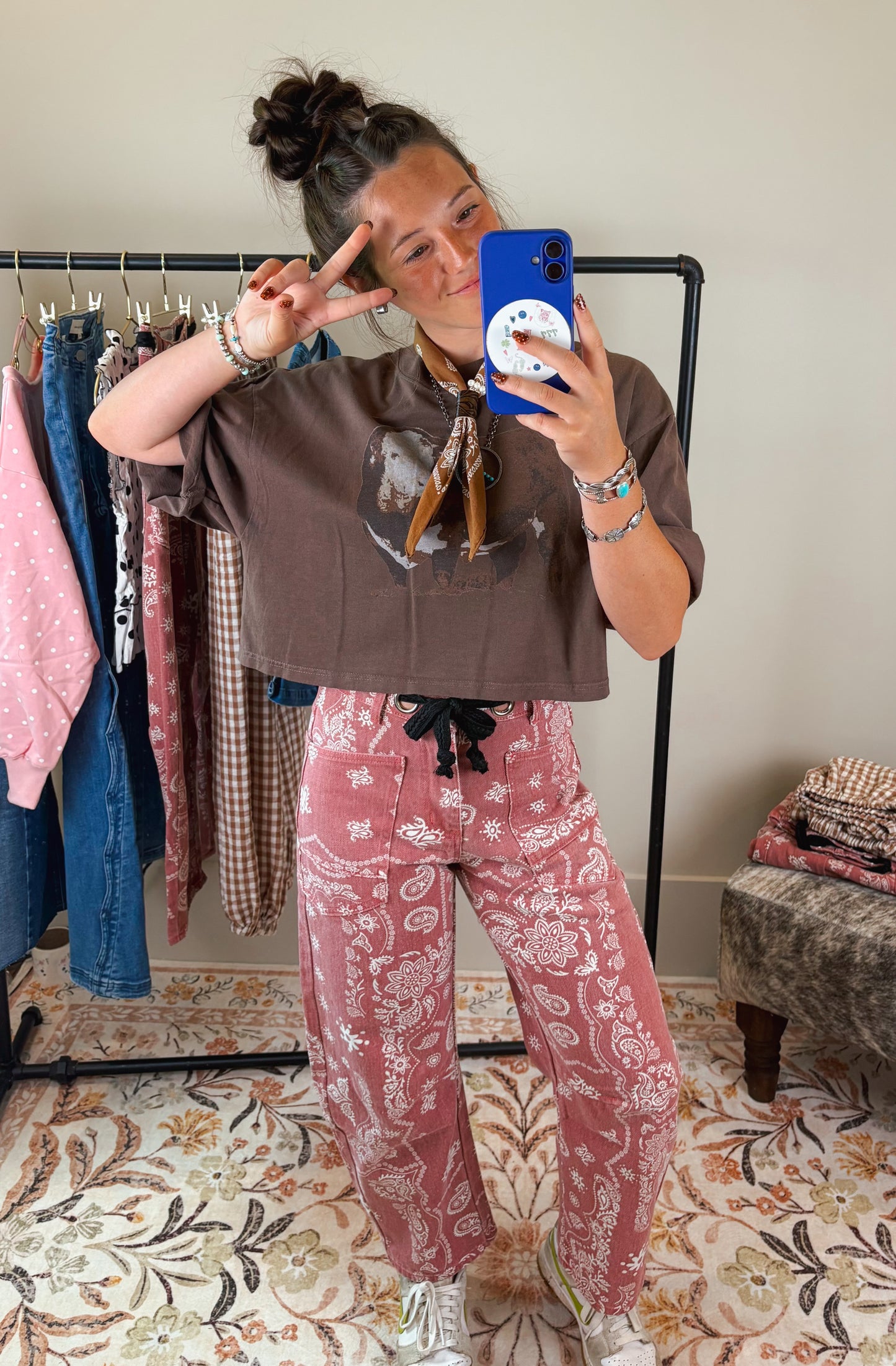 The Bandana Barrel Jeans