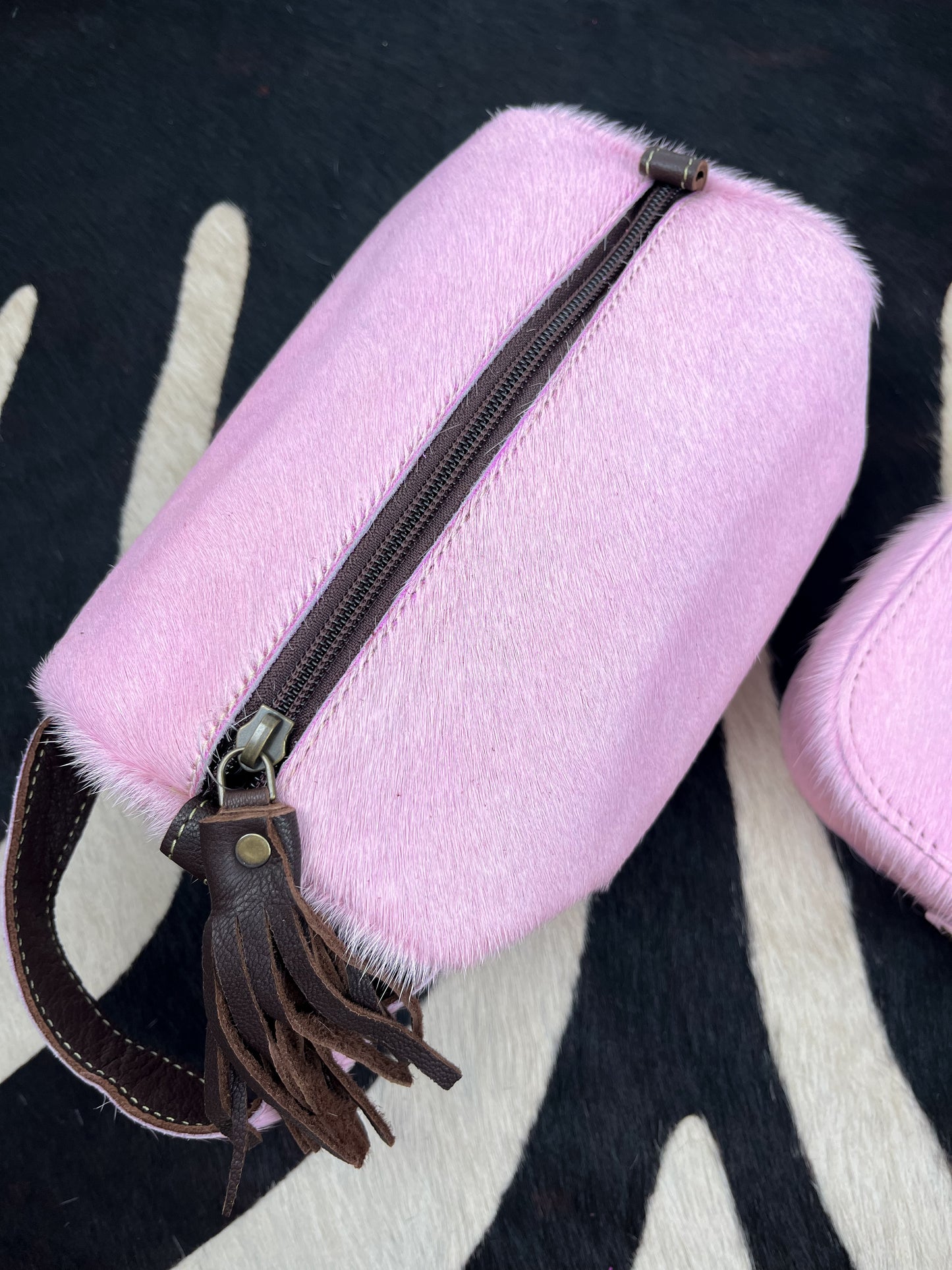 The Pink Hide Travel Bag