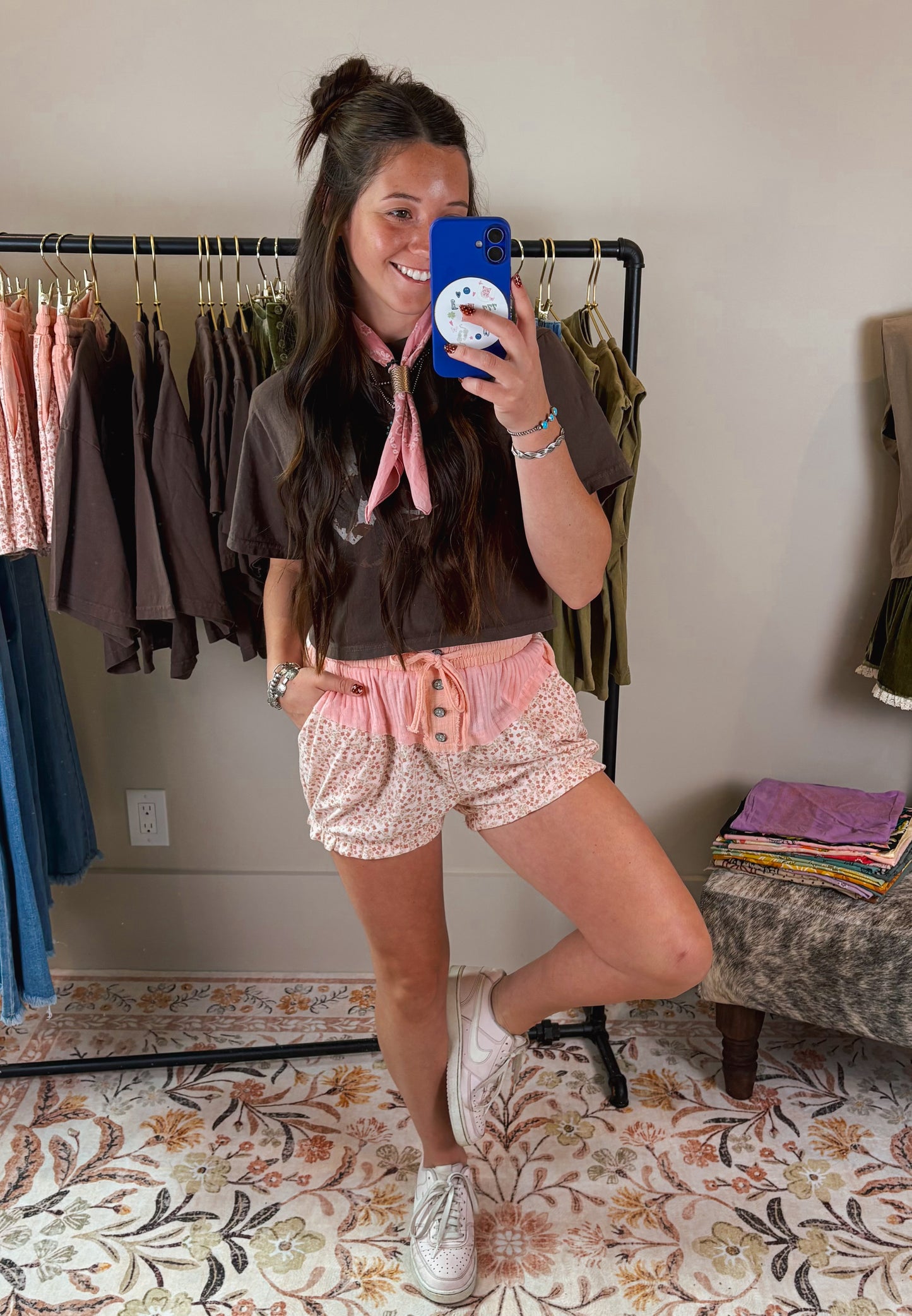 The Floral Bloomer Shorts